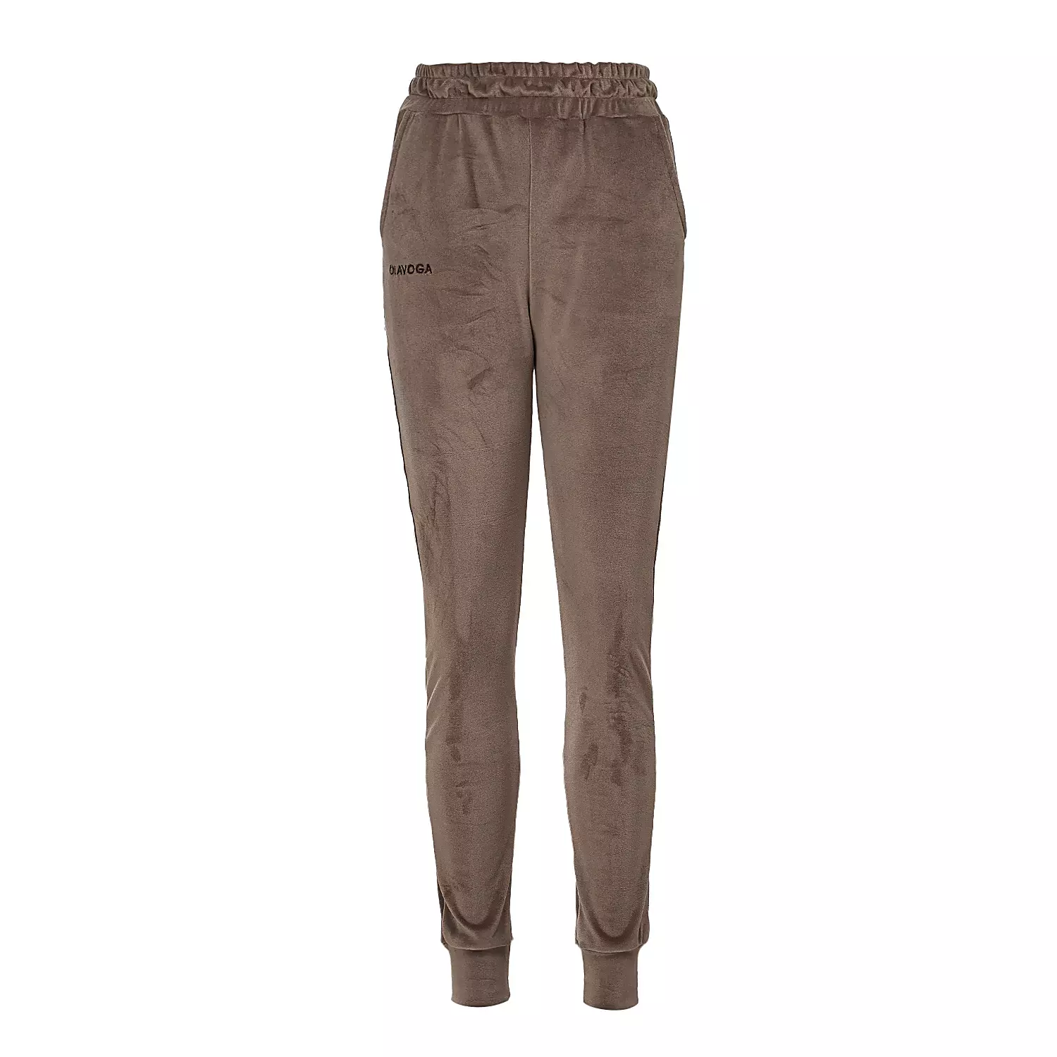 Ladies' velour set OLAVOGA VELVET ASH - Latte