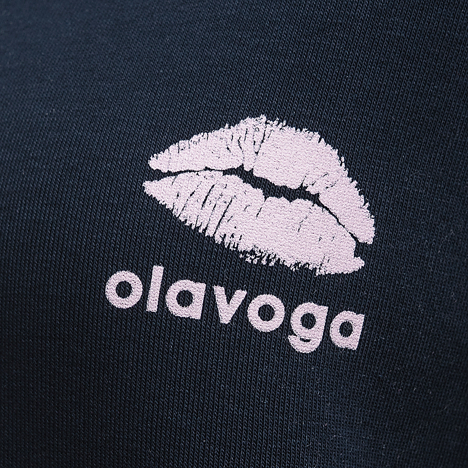 Bluza damska z kapturem OLAVOGA LUCKY MINDSET - Granatowy