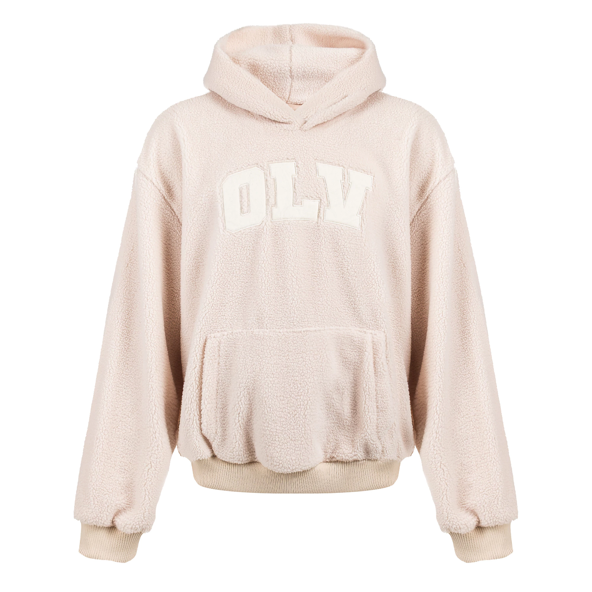 Bluza z kapturem OLAVOGA OROFIOU - Beż