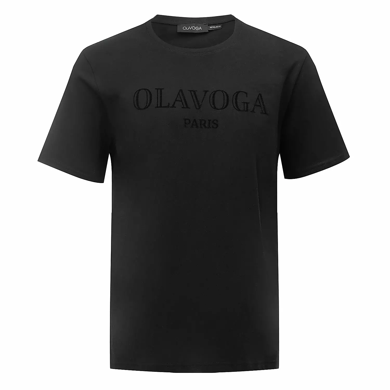 OLAVOGA Men KAAR cotton T-shirt - Black