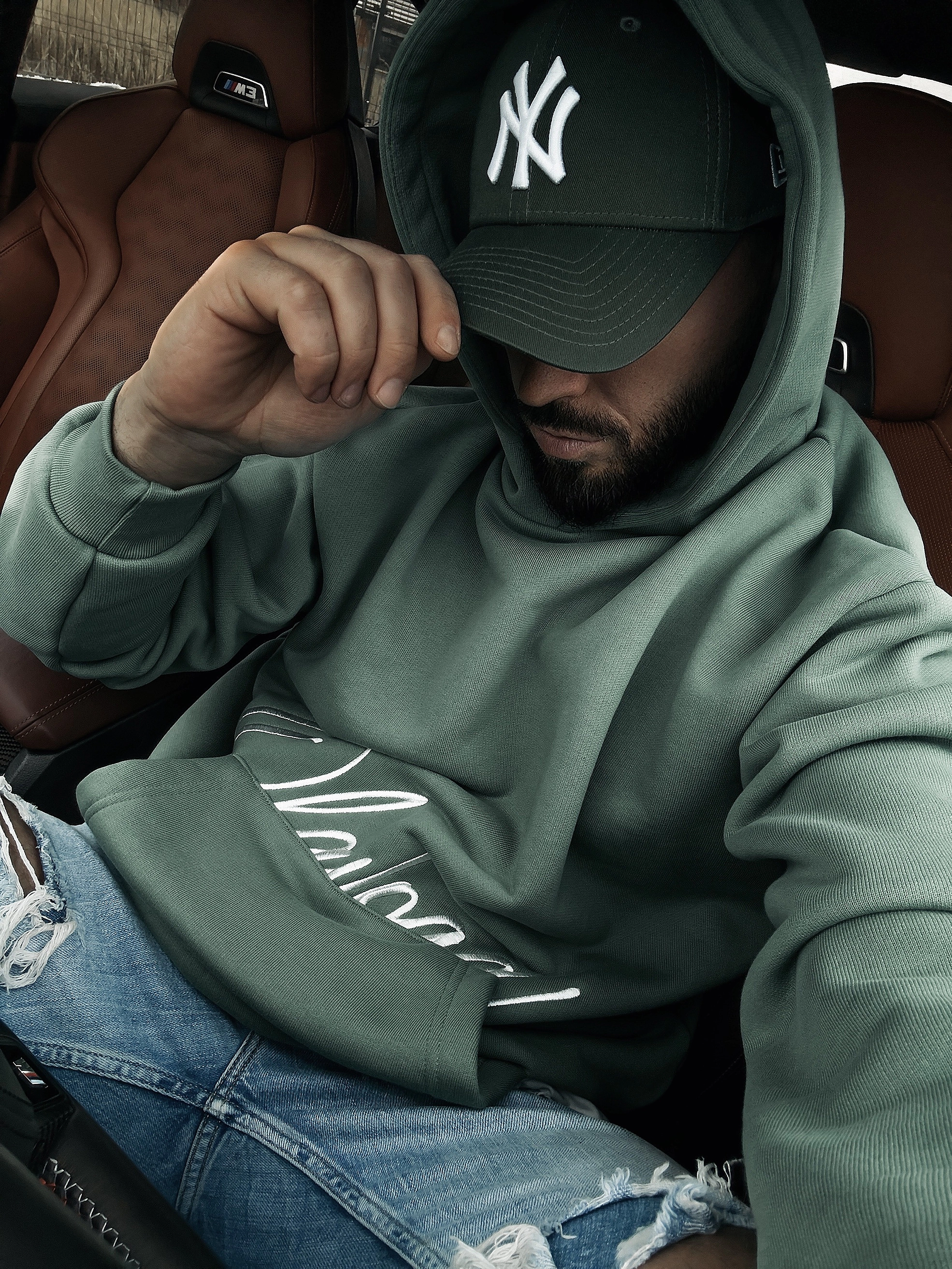 Bluza męska OLAVOGA Men GROUND - Zielony