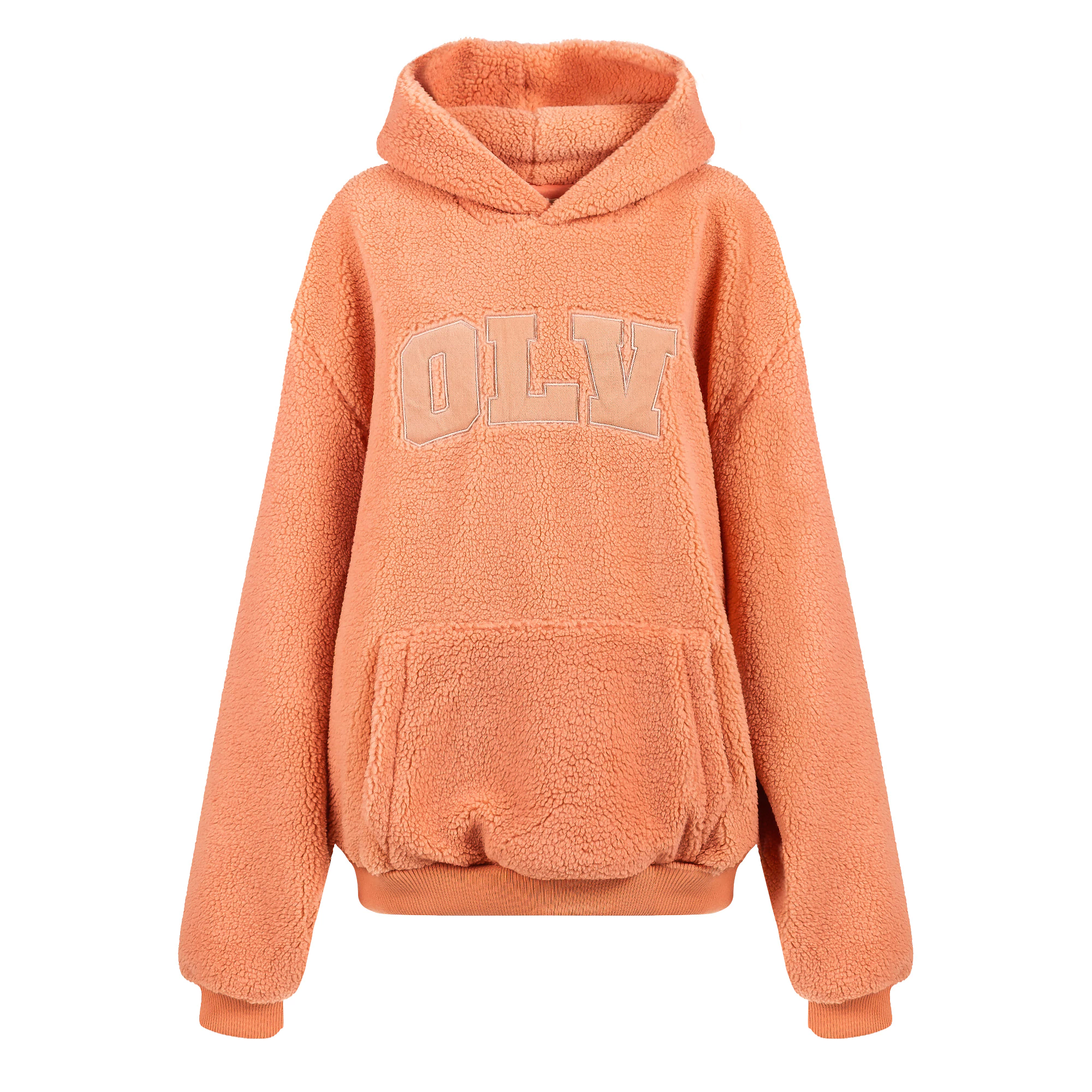 Bluza z kapturem OLAVOGA OROFIOU - Pomarańczowy
