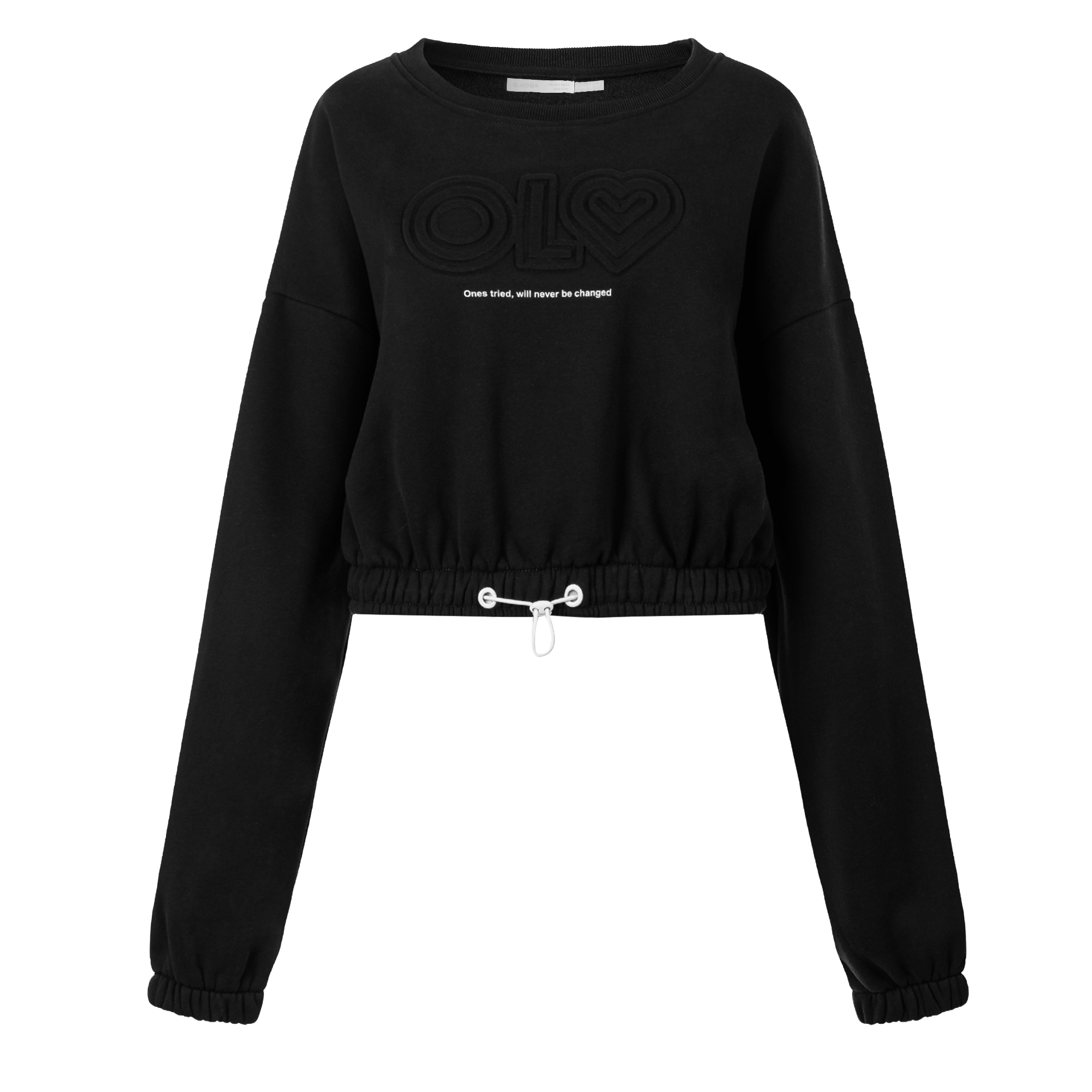 Bluza damska OLAVOGA LINDA SWEATSHIRT - Czarny