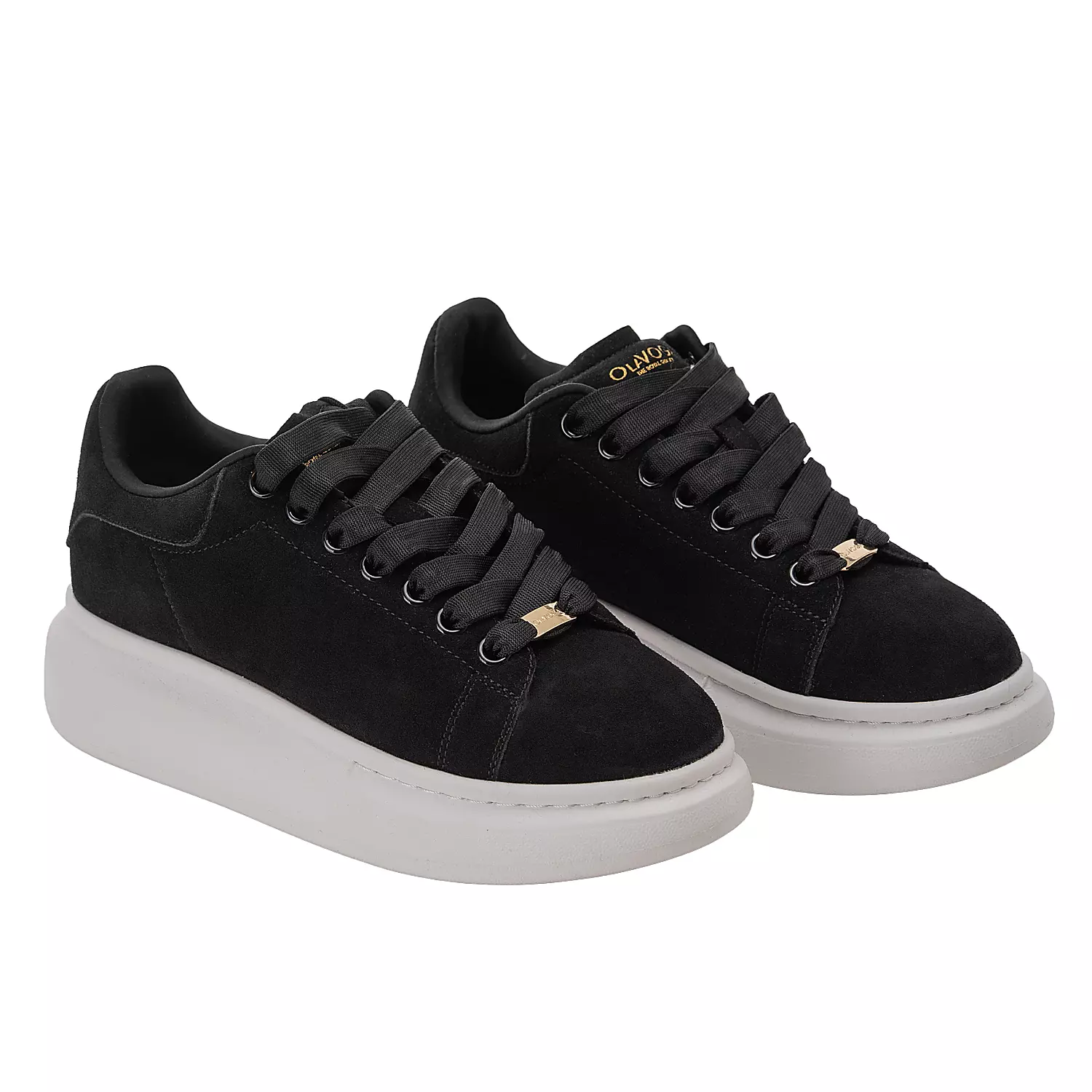 Sneakersy damskie OLAVOGA MERLO - Czarny