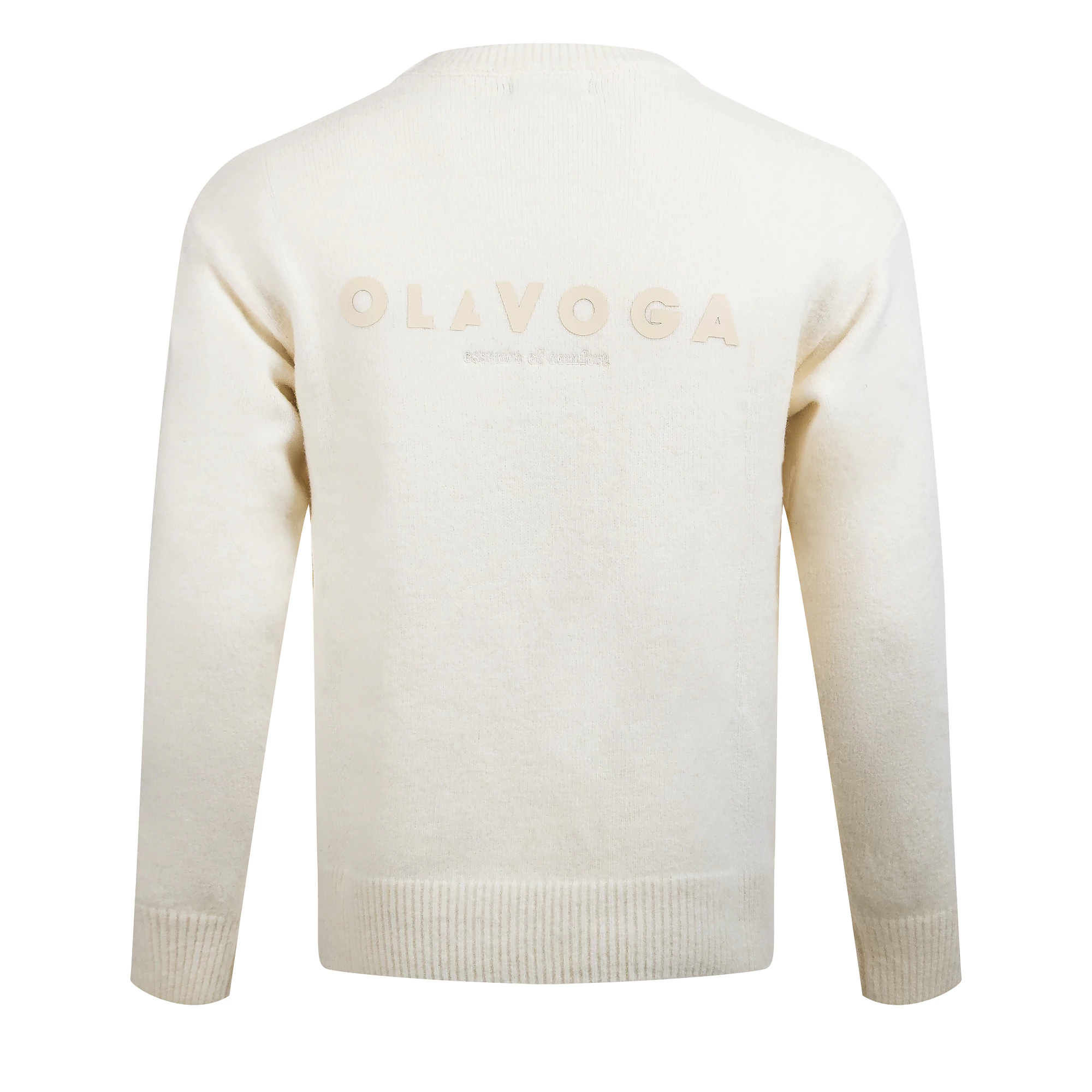 Sweter męski OLAVOGA Men CAIRO - Ecru