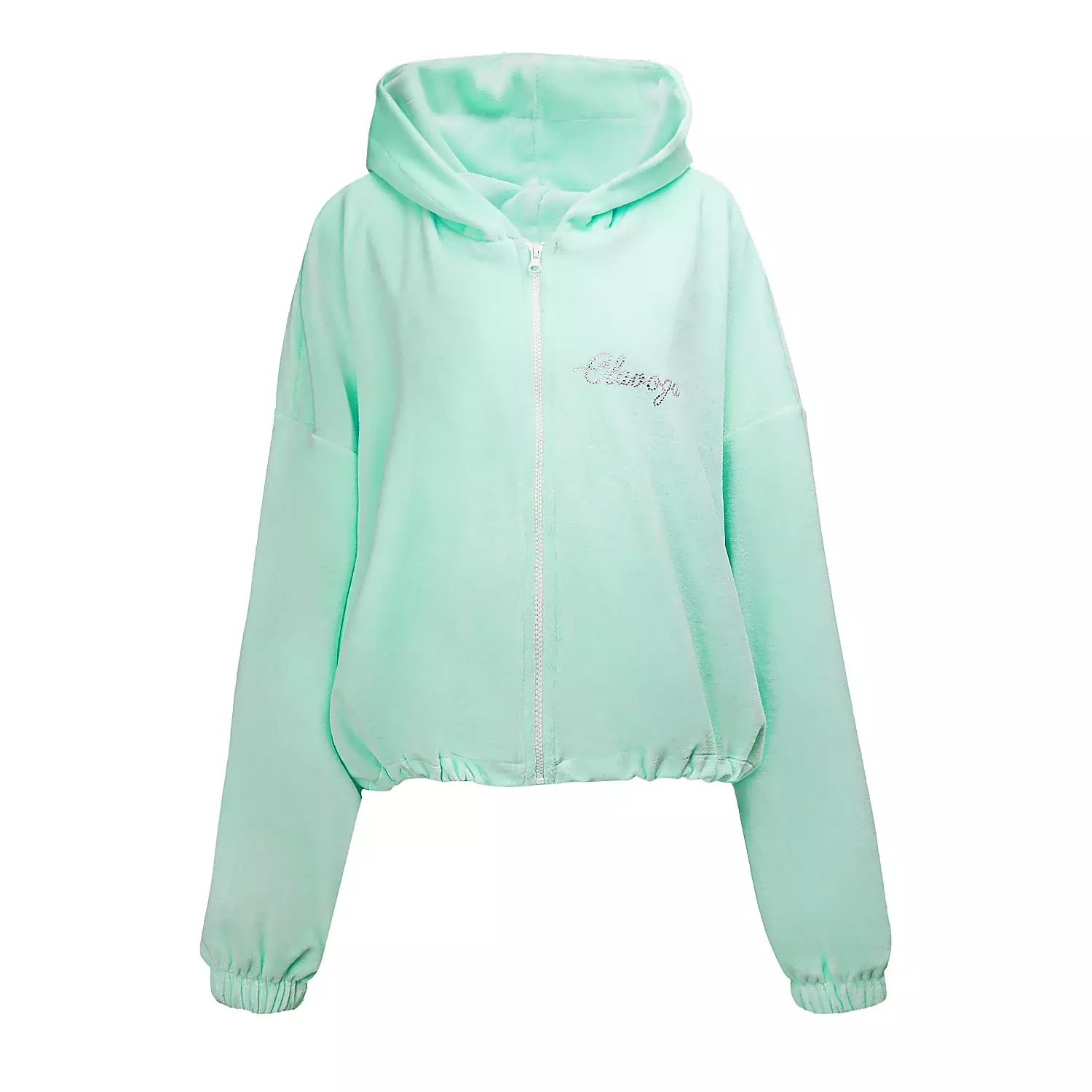 Ladies' velour set OLAVOGA PRISM - Mint