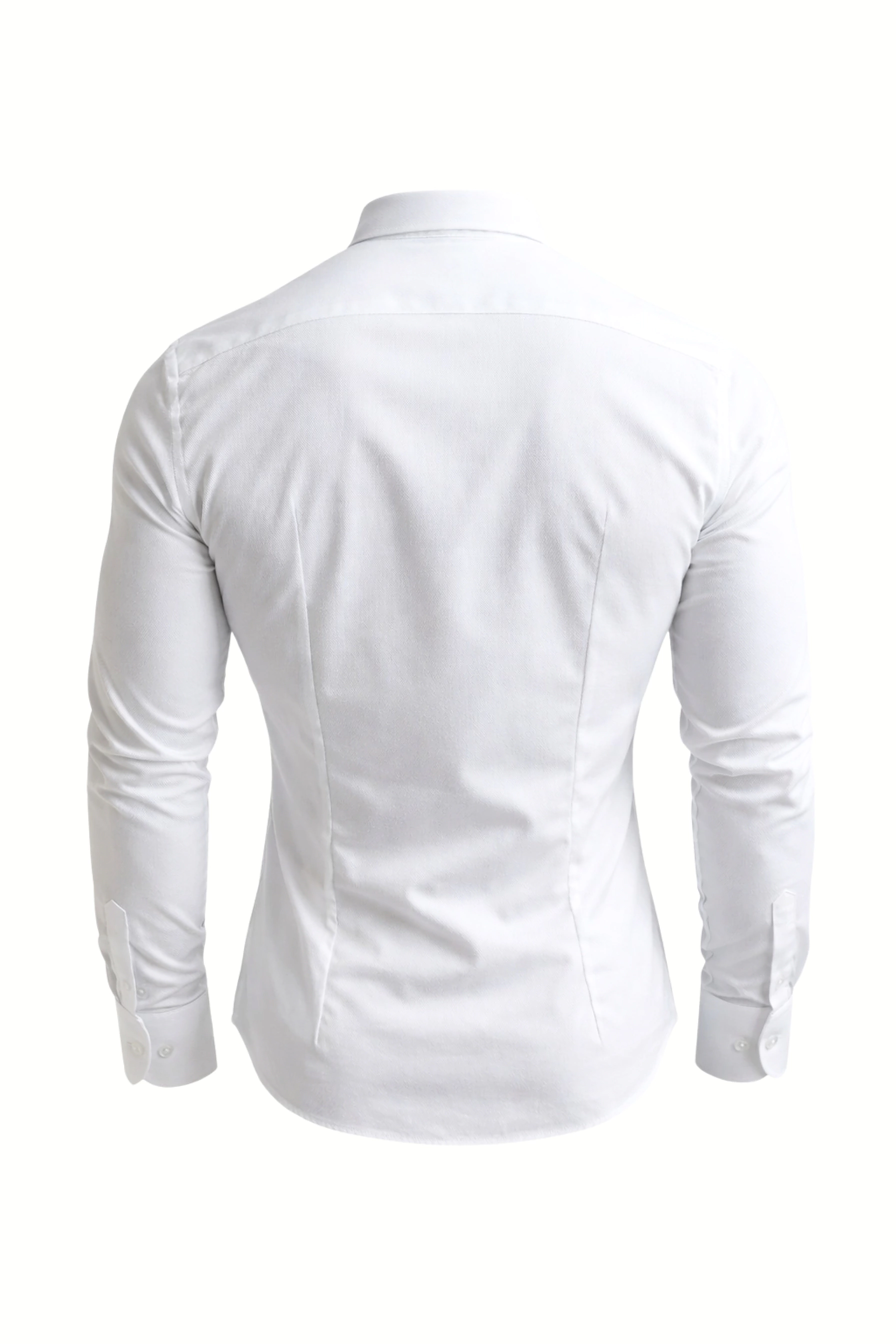 Klassisches Herrenhemd SIKSILK ESSENTIALS 26463 - Weiß