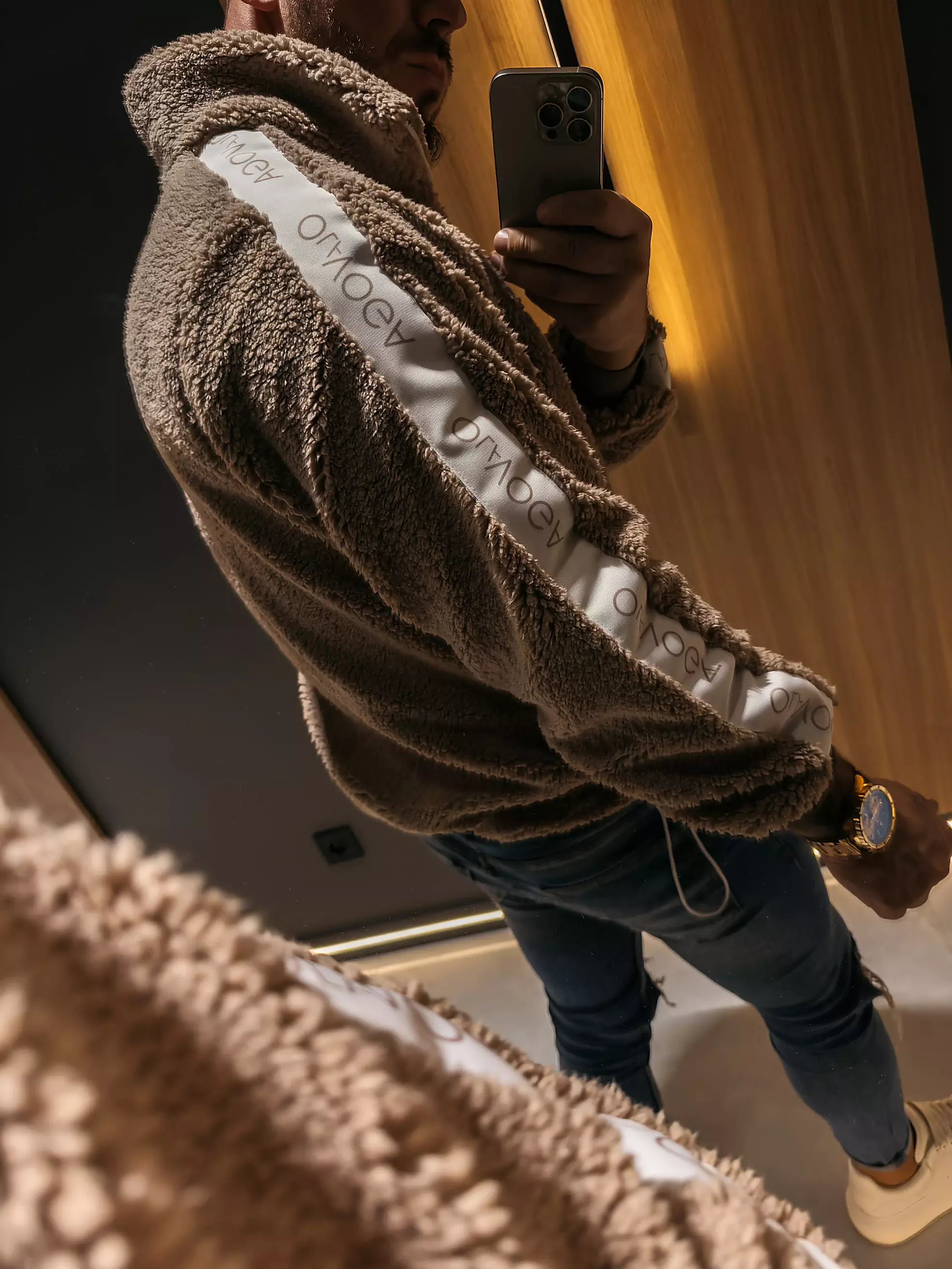 OLAVOGA Men SETTLINE fleece - Beige