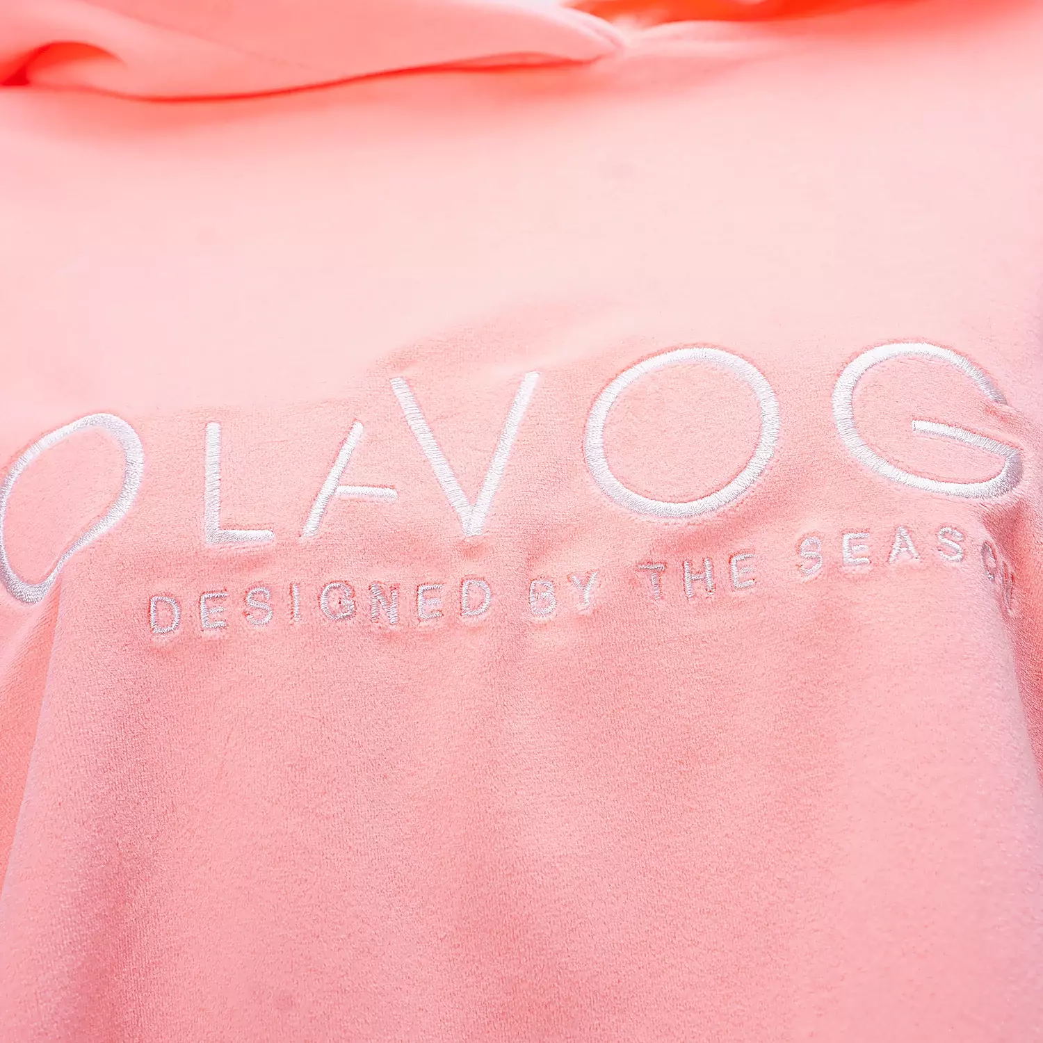 Dámská velurová souprava OLAVOGA HANDIES - Coral