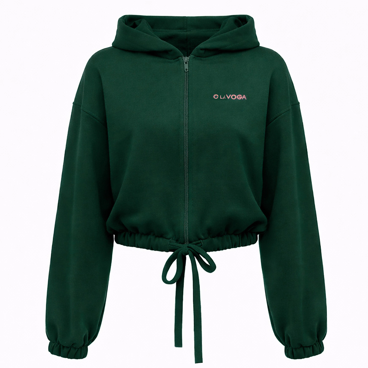 Bluza damska oversize OLAVOGA NERIN - Ciemny zielony