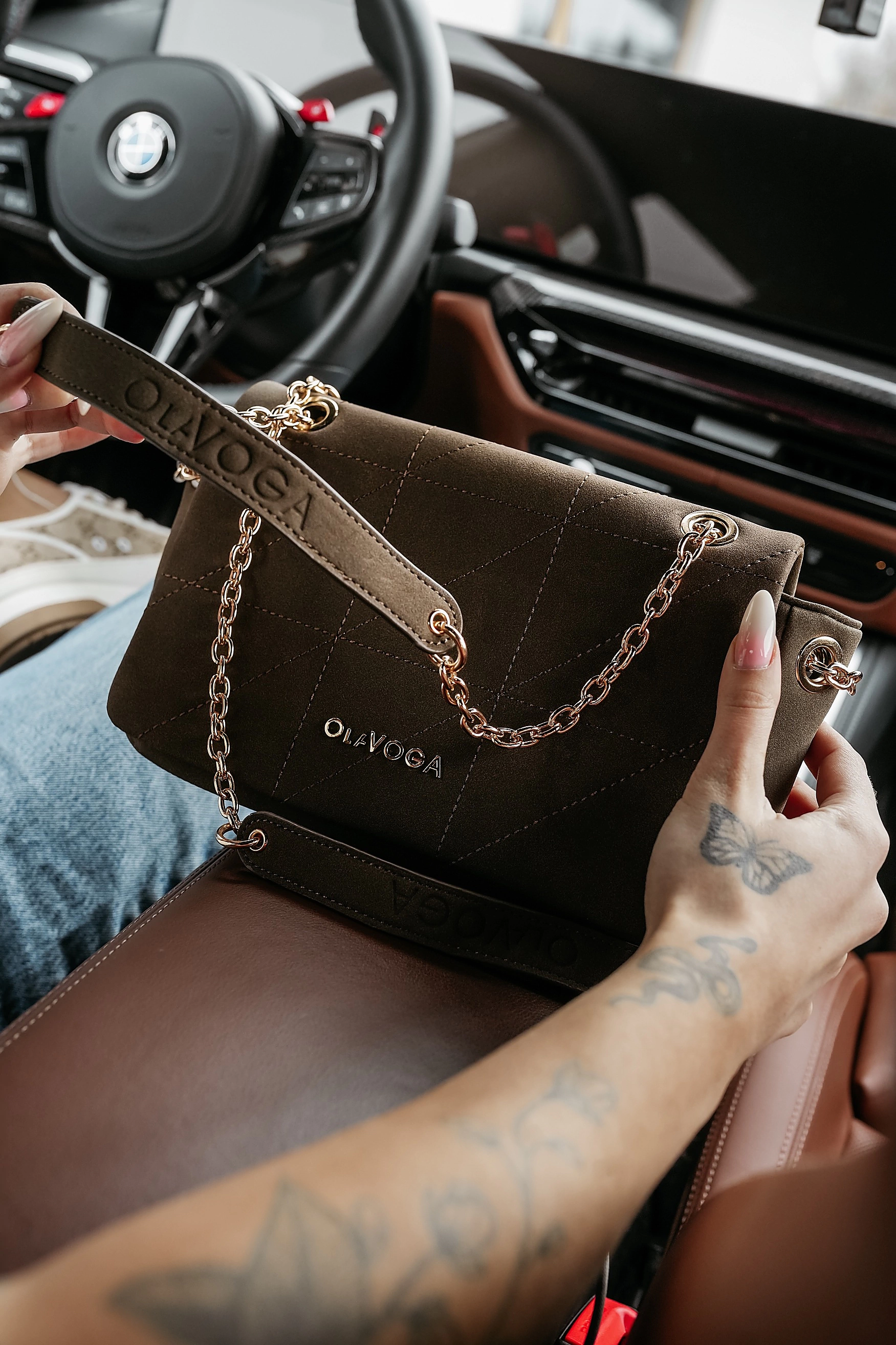 OLAVOGA TERING Damenhandtasche - Khaki