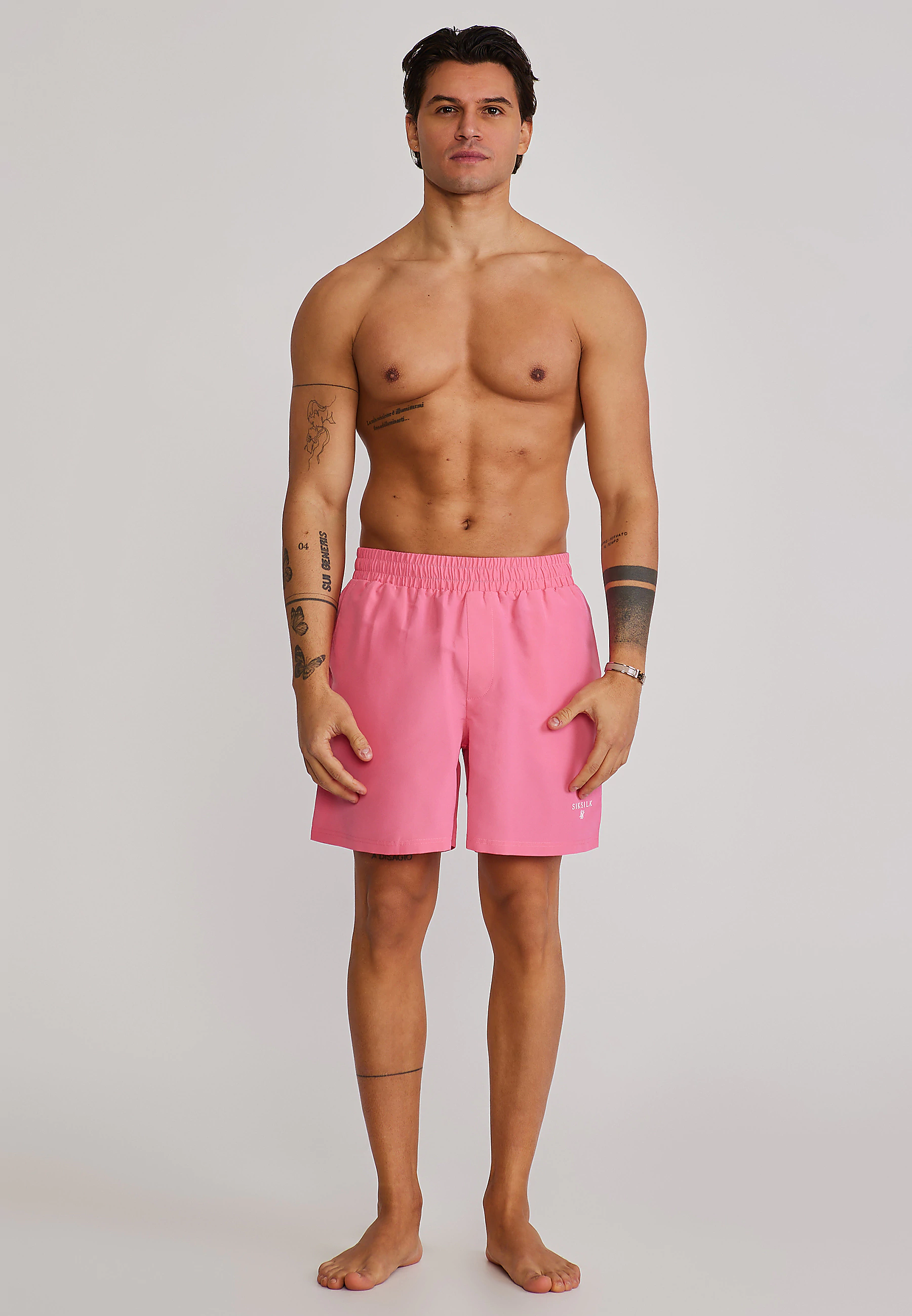 SIKSILK men's swim shorts 29235 - Pink