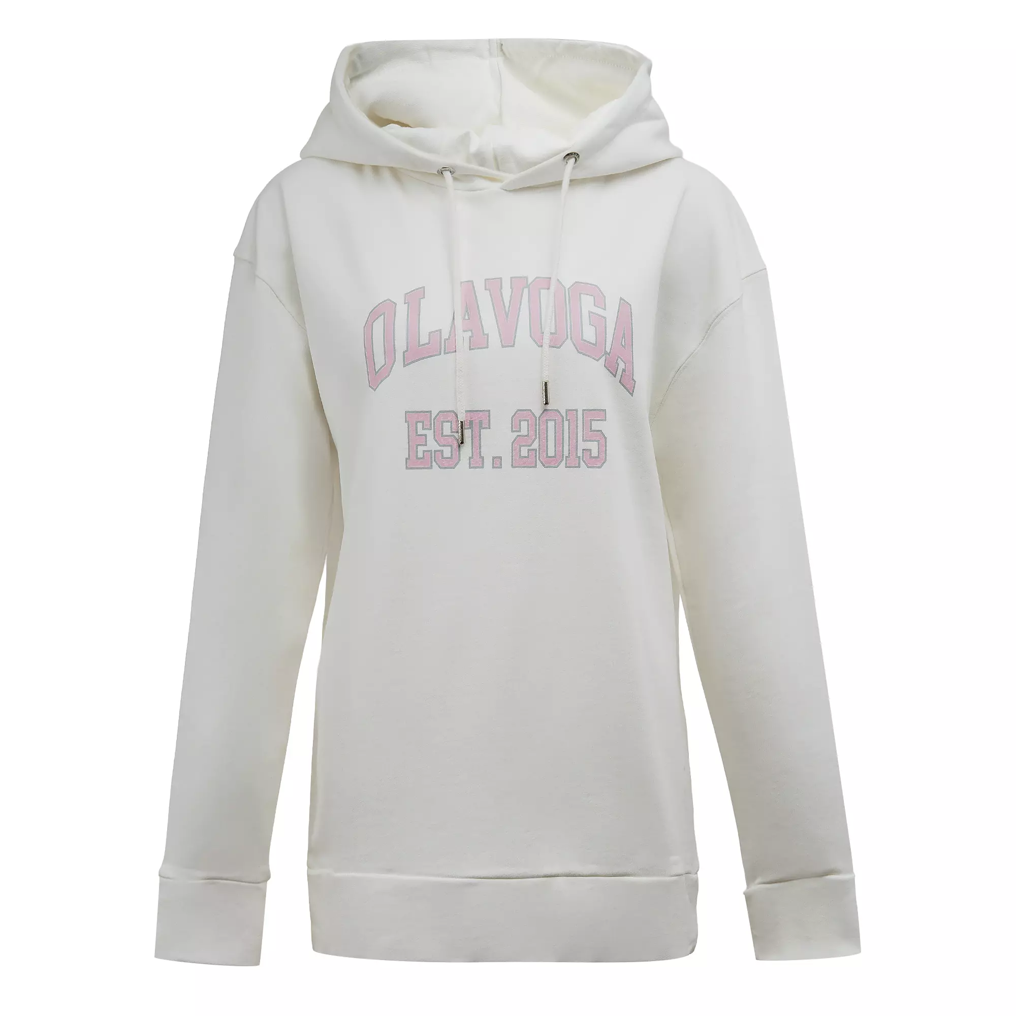 Bluza damska z kapturem OLAVOGA KIRION - Ecru