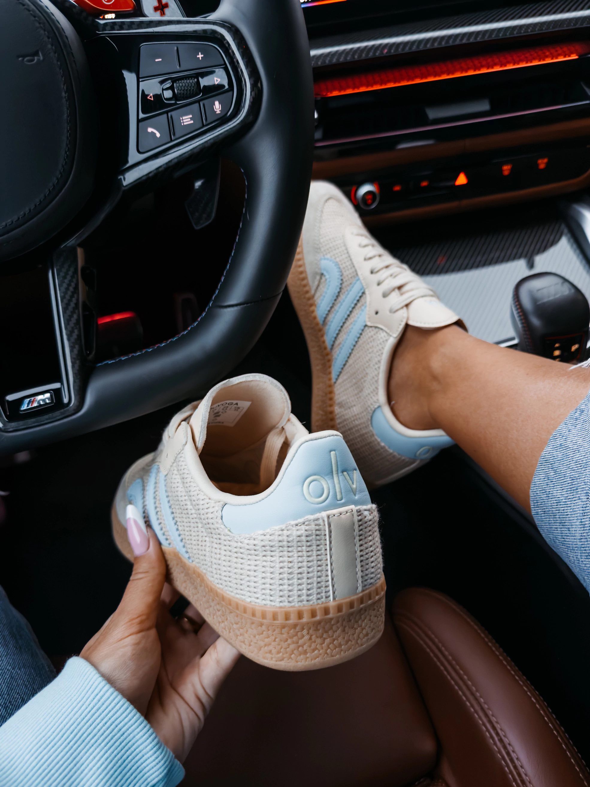 Buty damskie OLAVOGA PORTO - Jasny beż