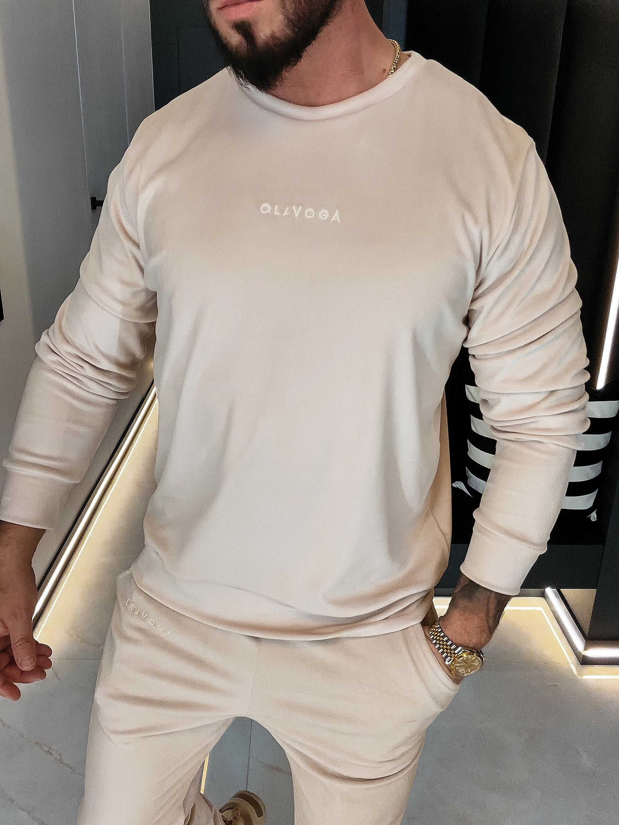 OLAVOGA Herren LEGACY Set - Beige