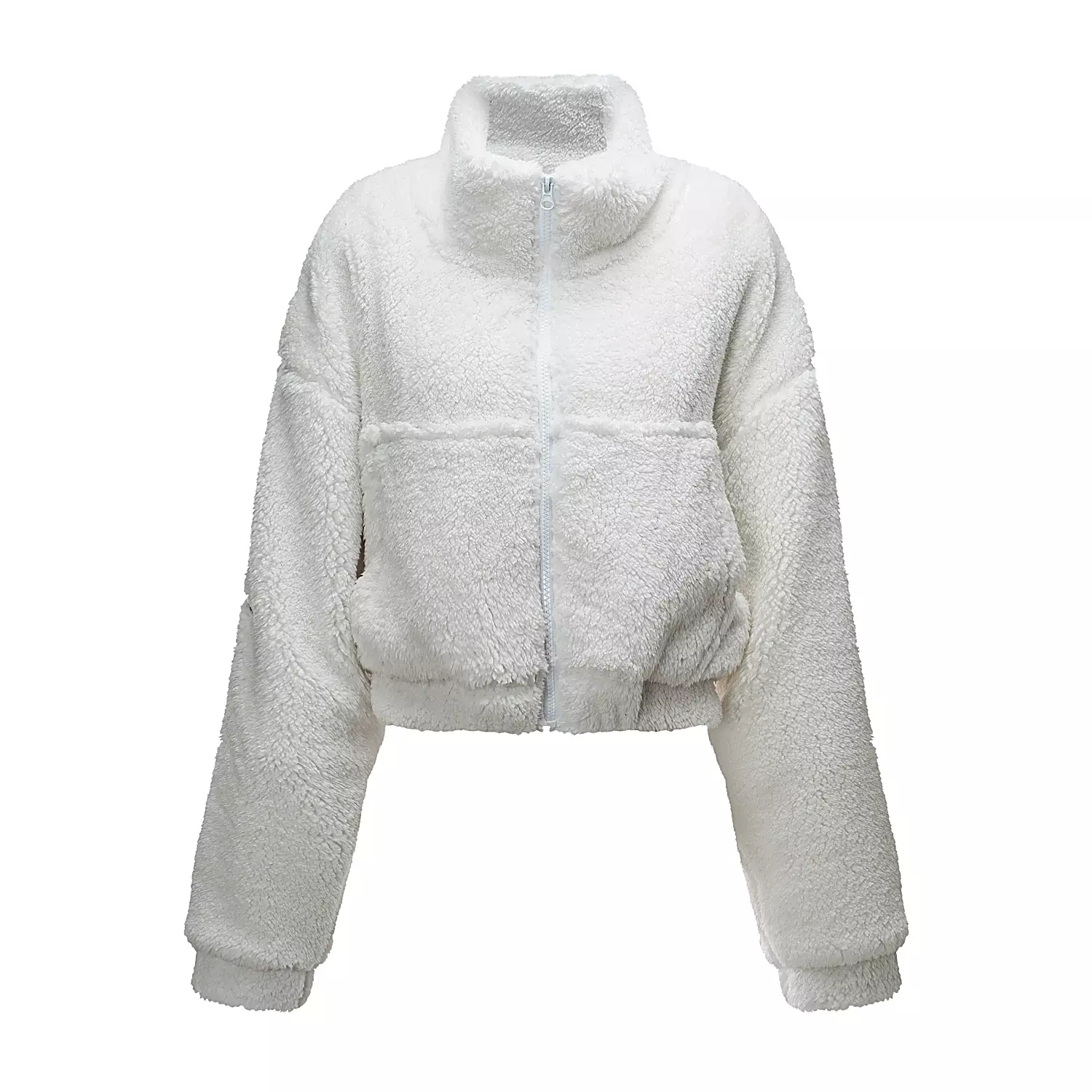 OLAVOGA TEDI Damen-Teddy-Sweatshirt - Écru