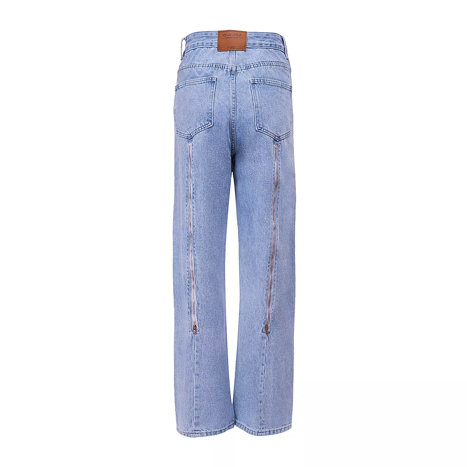 OLAVOGA SKYLINE women's trousers - Dark denim