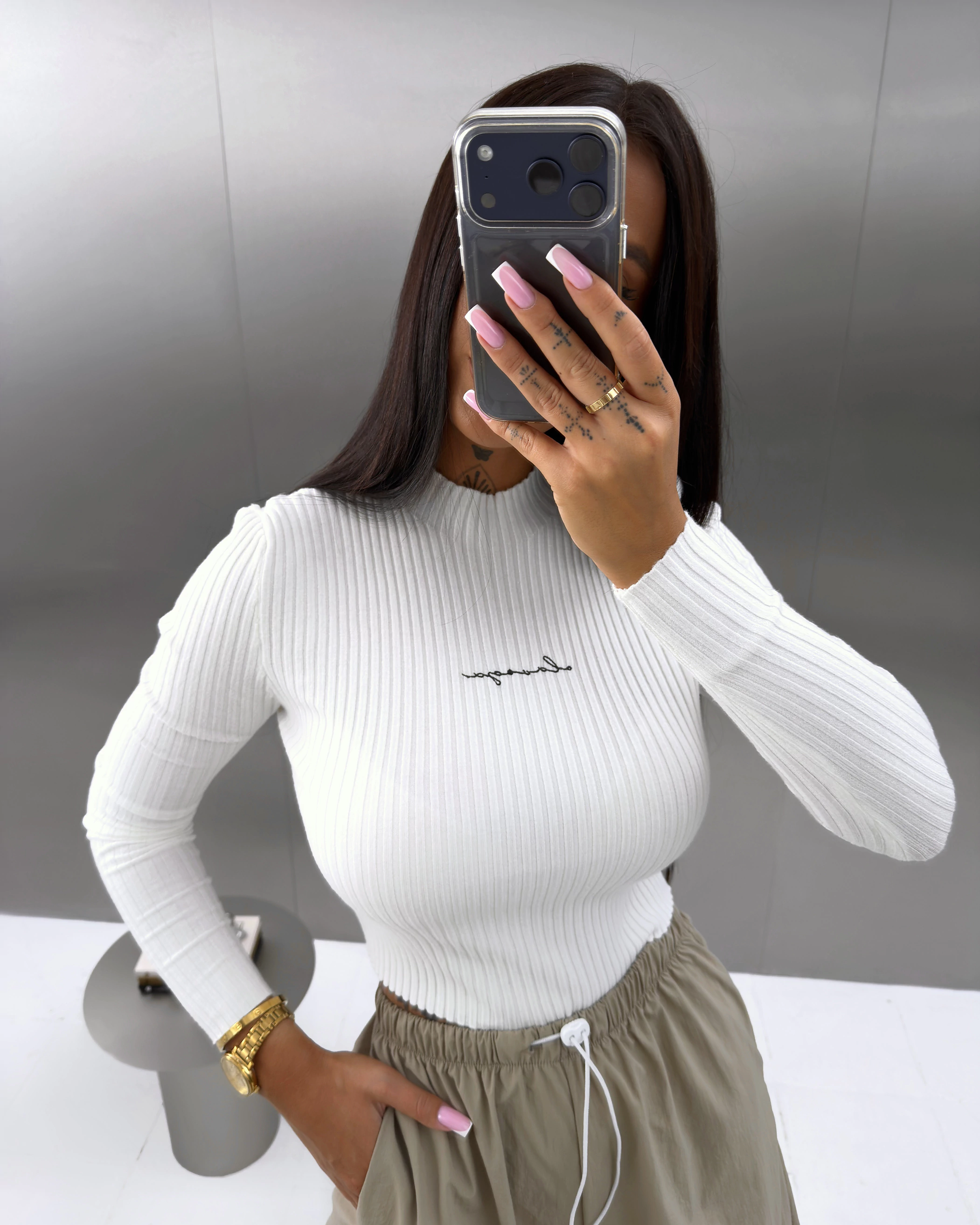 OLAVOGA FIORDLA Women’s Jumper – Ecru
