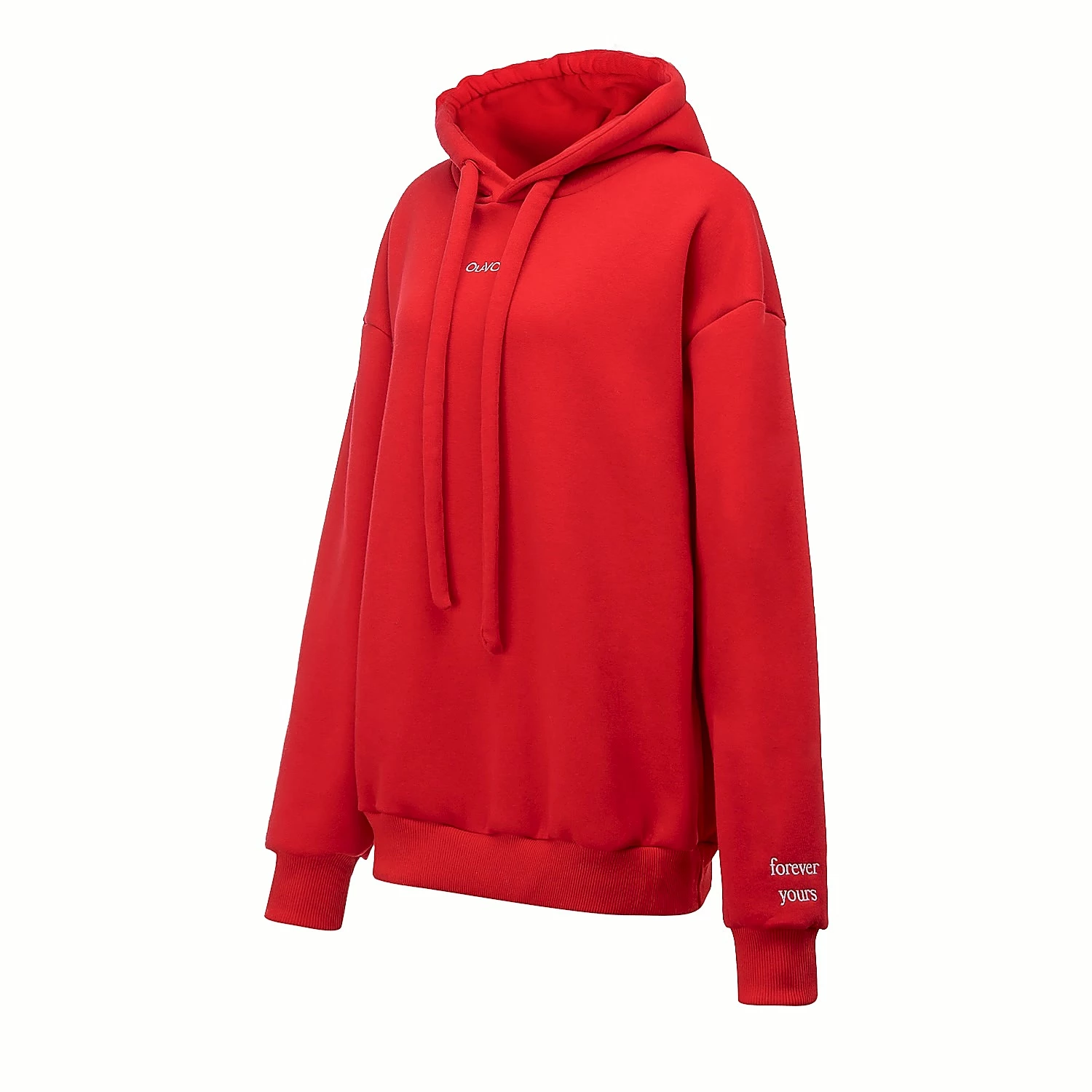 Bluza damska Matchy Matchy OLAVOGA ADORE - Czerwony