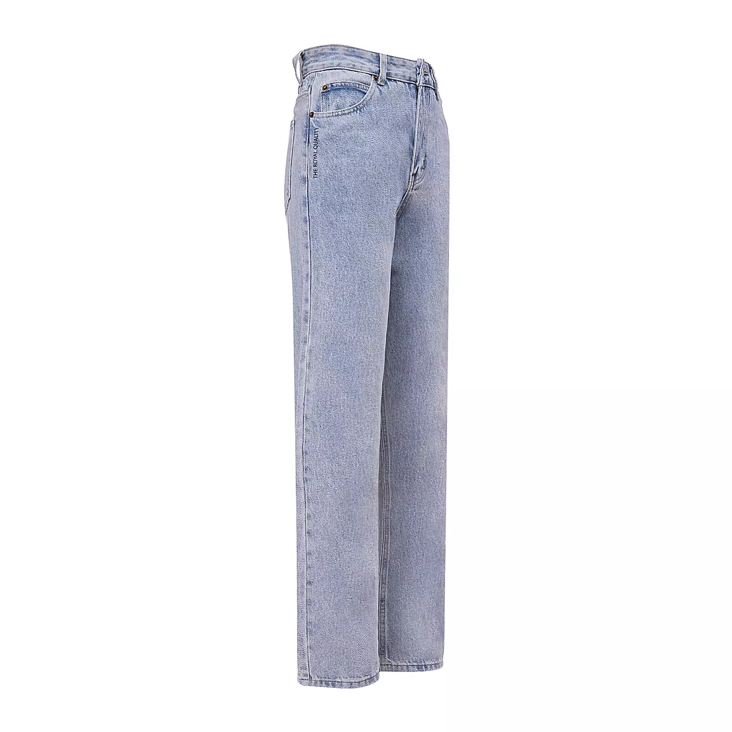 Spodnie damskie OLAVOGA SKYLINE - Jasny jeans