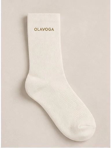 Skarpetki damskie OLAVOGA AVILA - Ecru