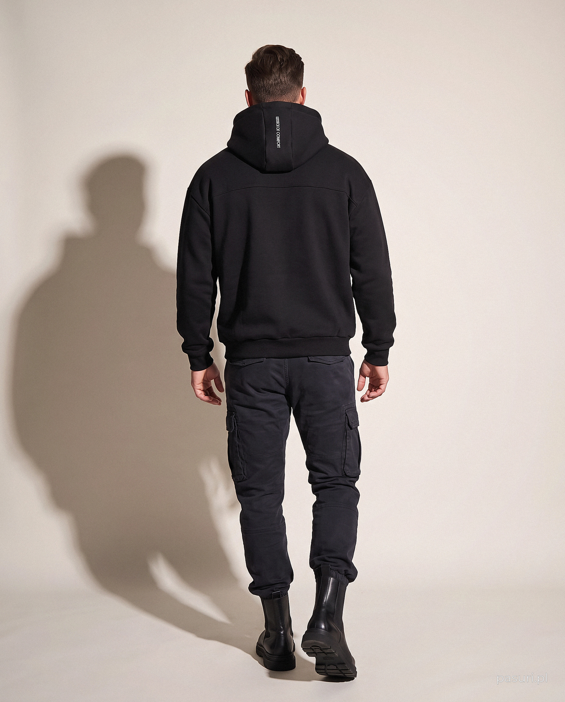 Bluza męska OLAVOGA Men GROUND - Czarny