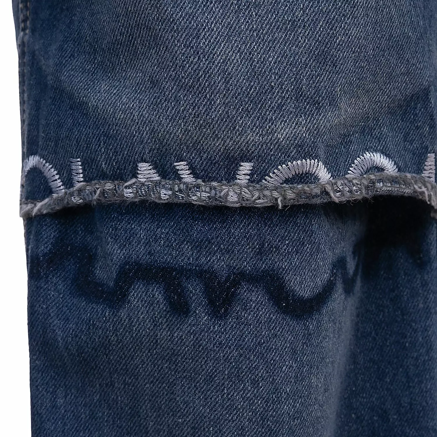 OLAVOGA DAKEN women's denim trousers - Dark denim