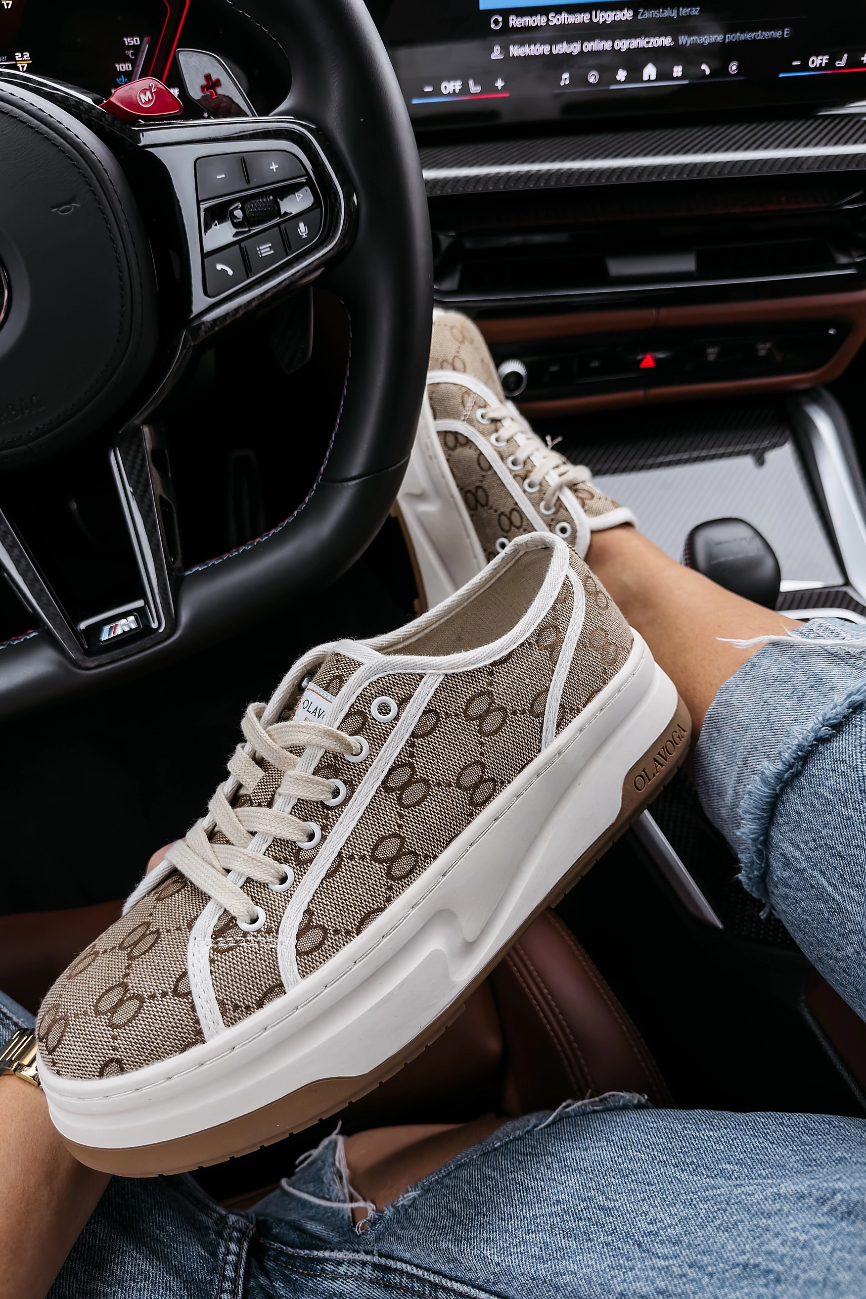 Buty damskie OLAVOGA MALLOW - Beżowy