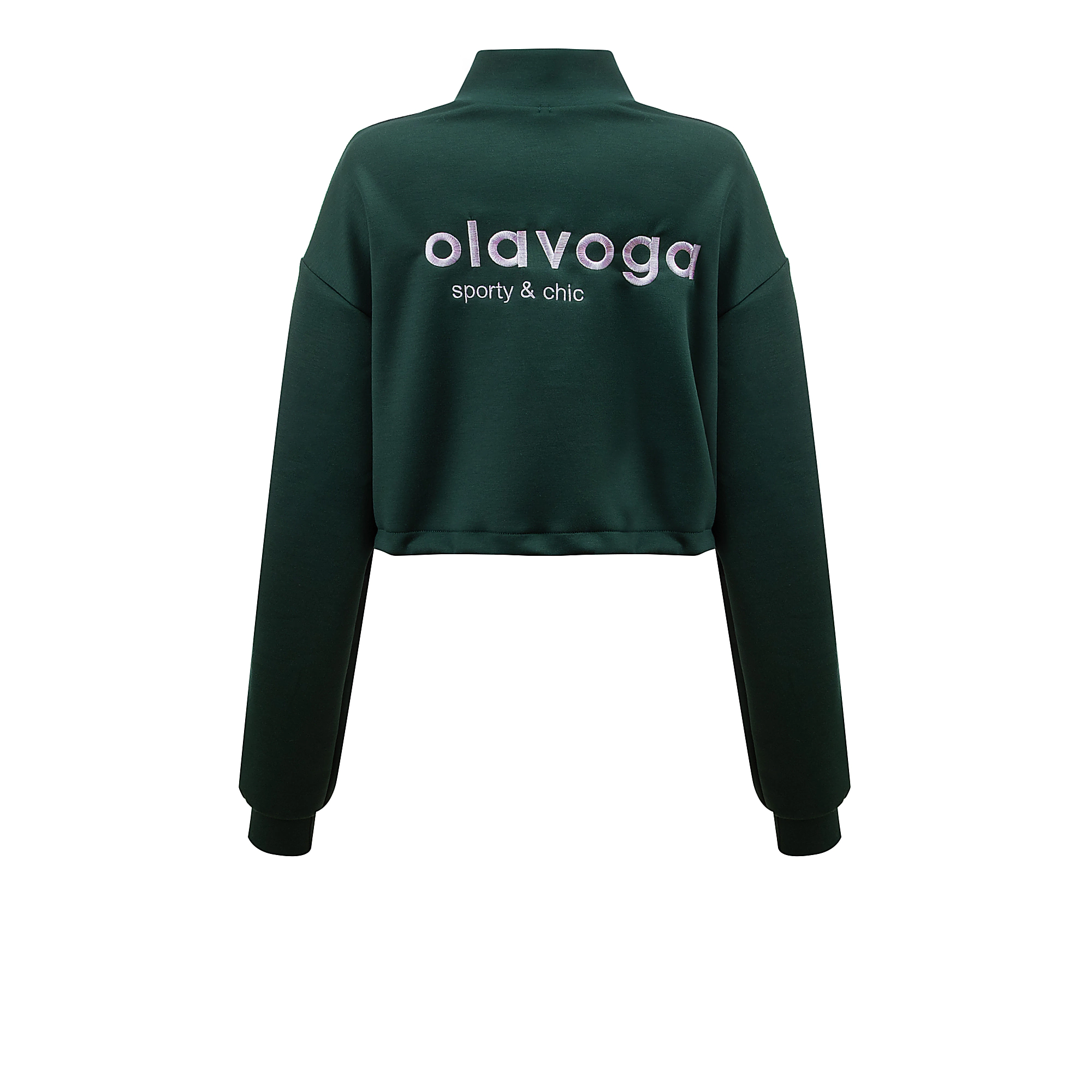 OLAVOGA FINE FORM collar set with zip - Green