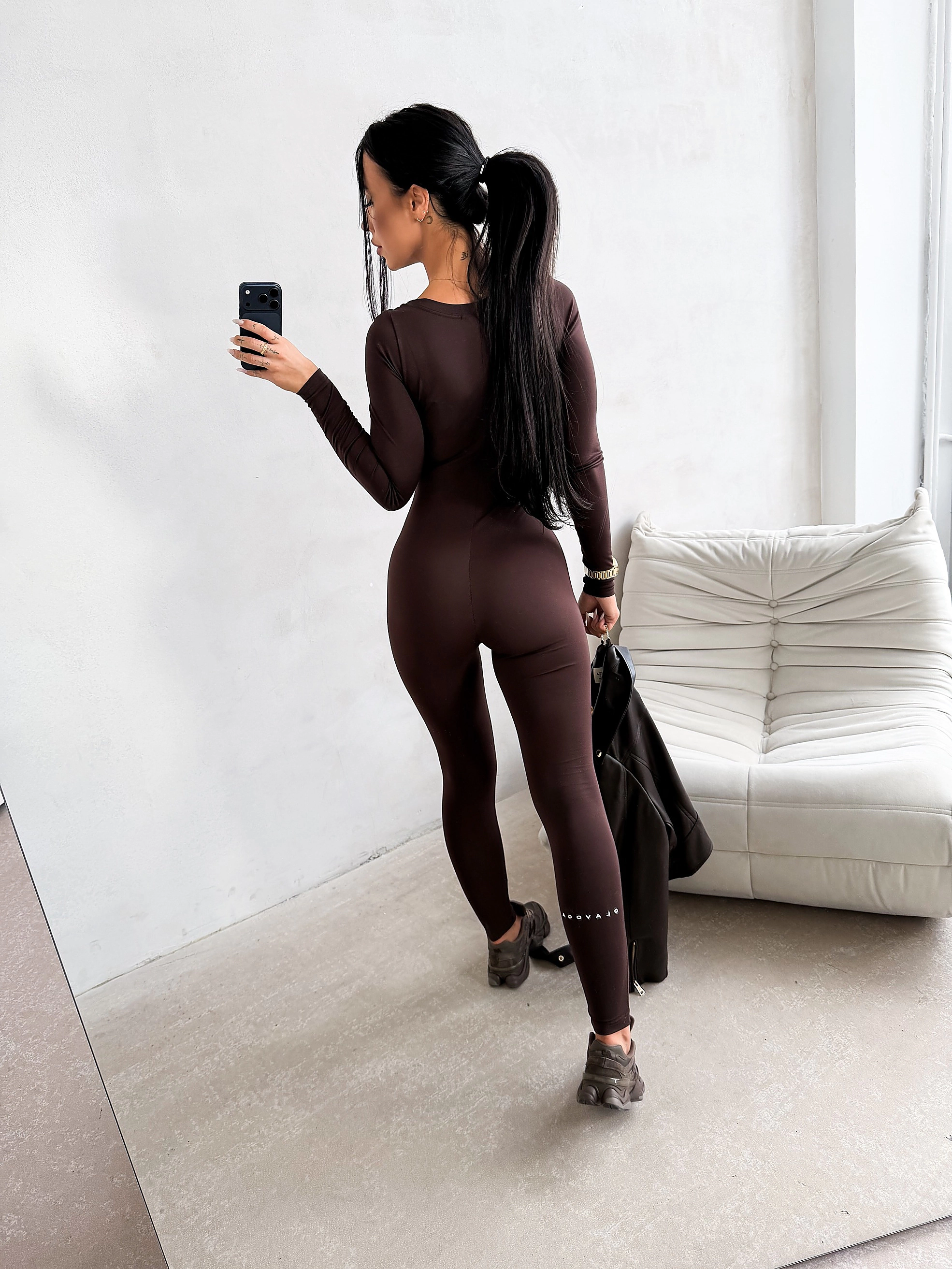 OLAVOGA ICONA Damen-Overall - Braun