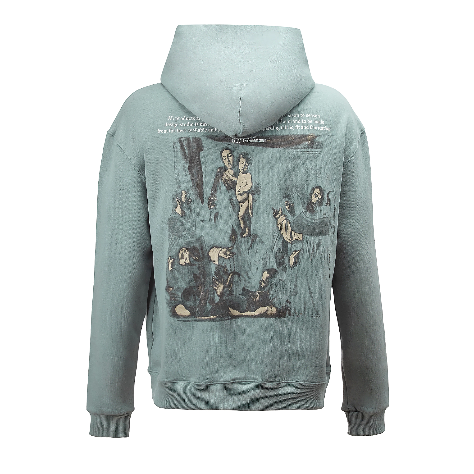 OLAVOGA Men OFI kangaroo hoodie - Blue