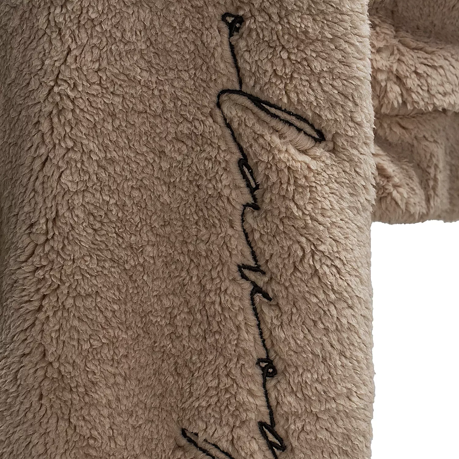 OLAVOGA TEDI Damen-Teddy Sweatshirt - Beige