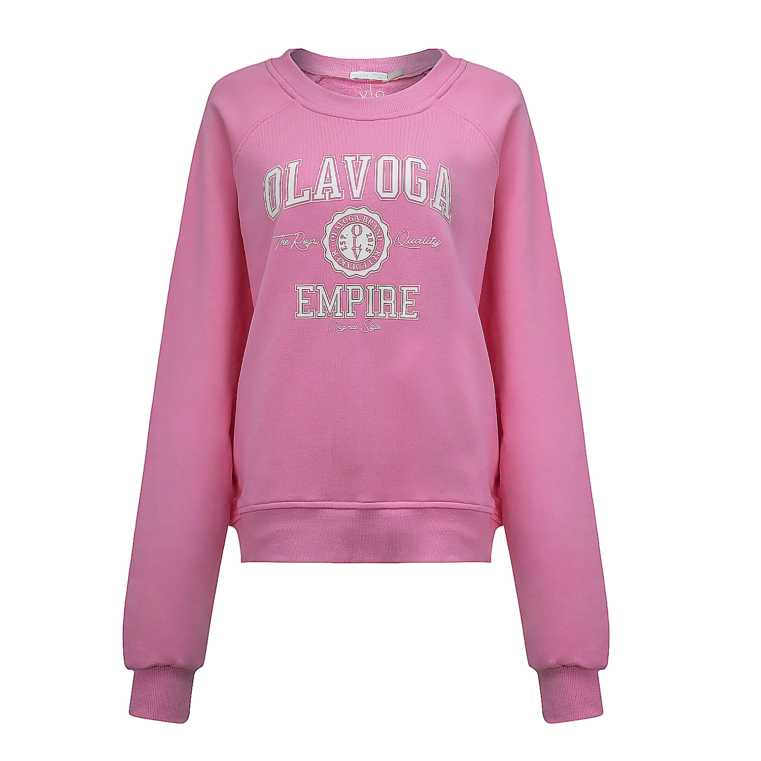 OLAVOGA AMARIS women's college sweatshirt - Pink
