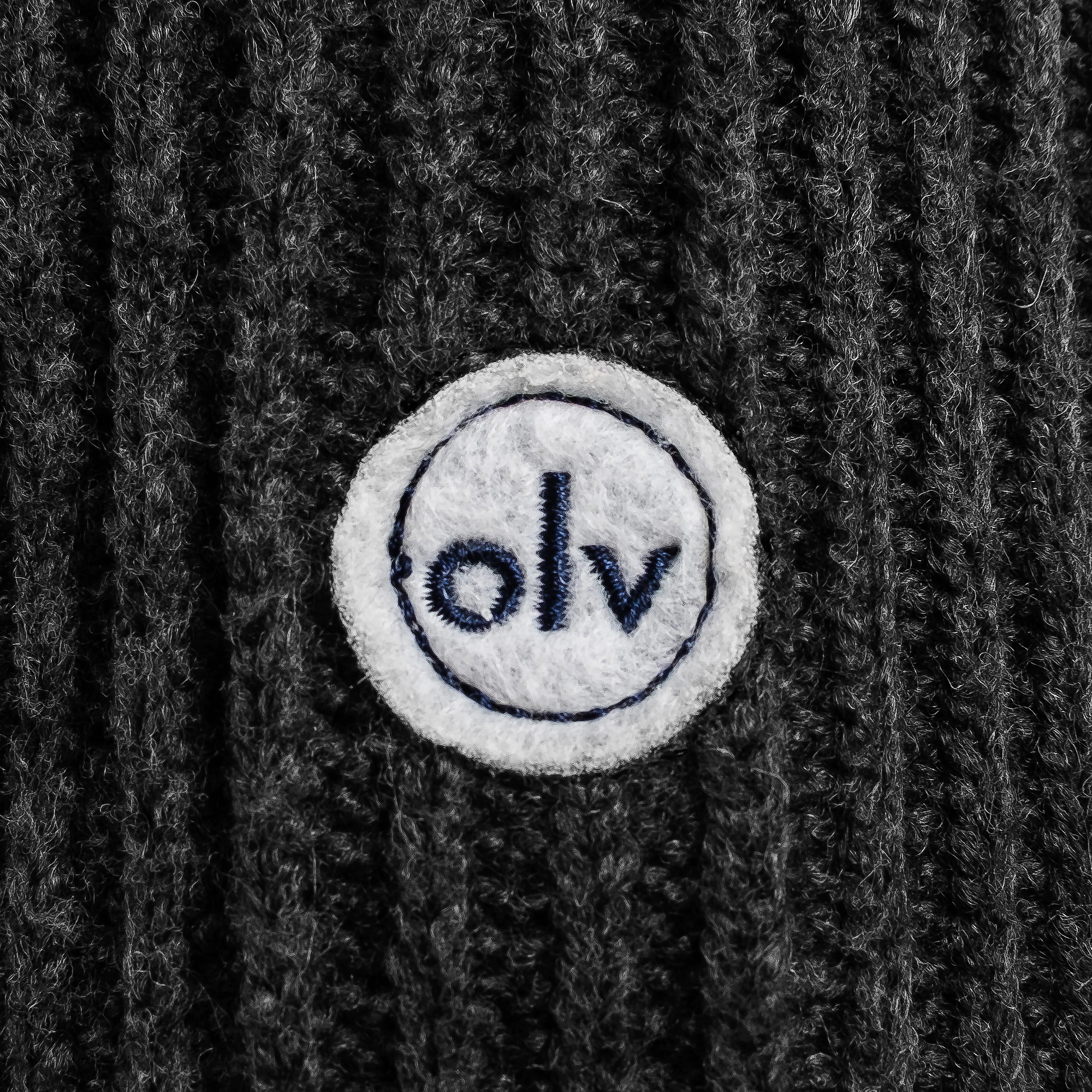 OLAVOGA Men SASIO men’s ribbed jumper – Black