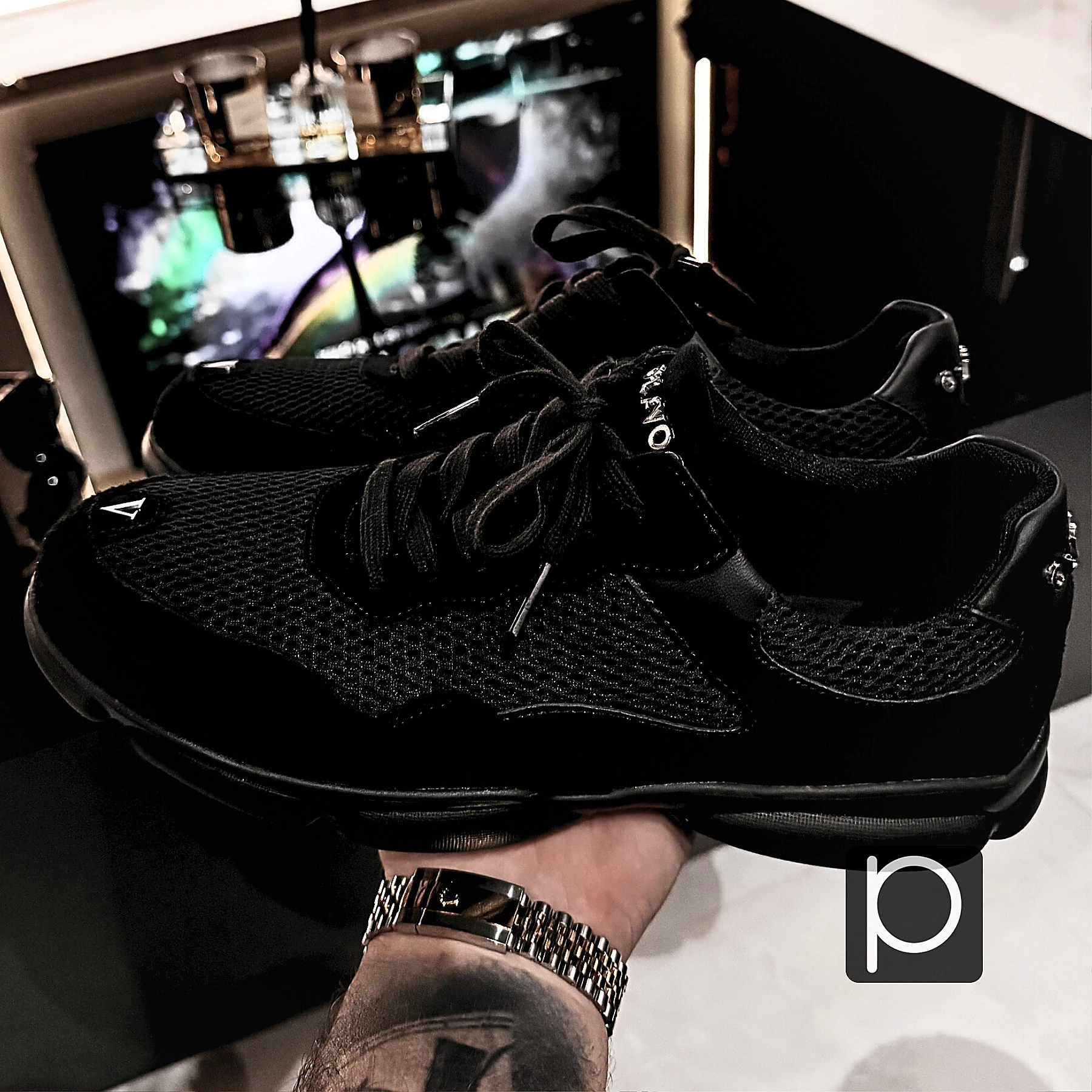 Buty męskie OLAVOGA Men ROBSON - Czarny