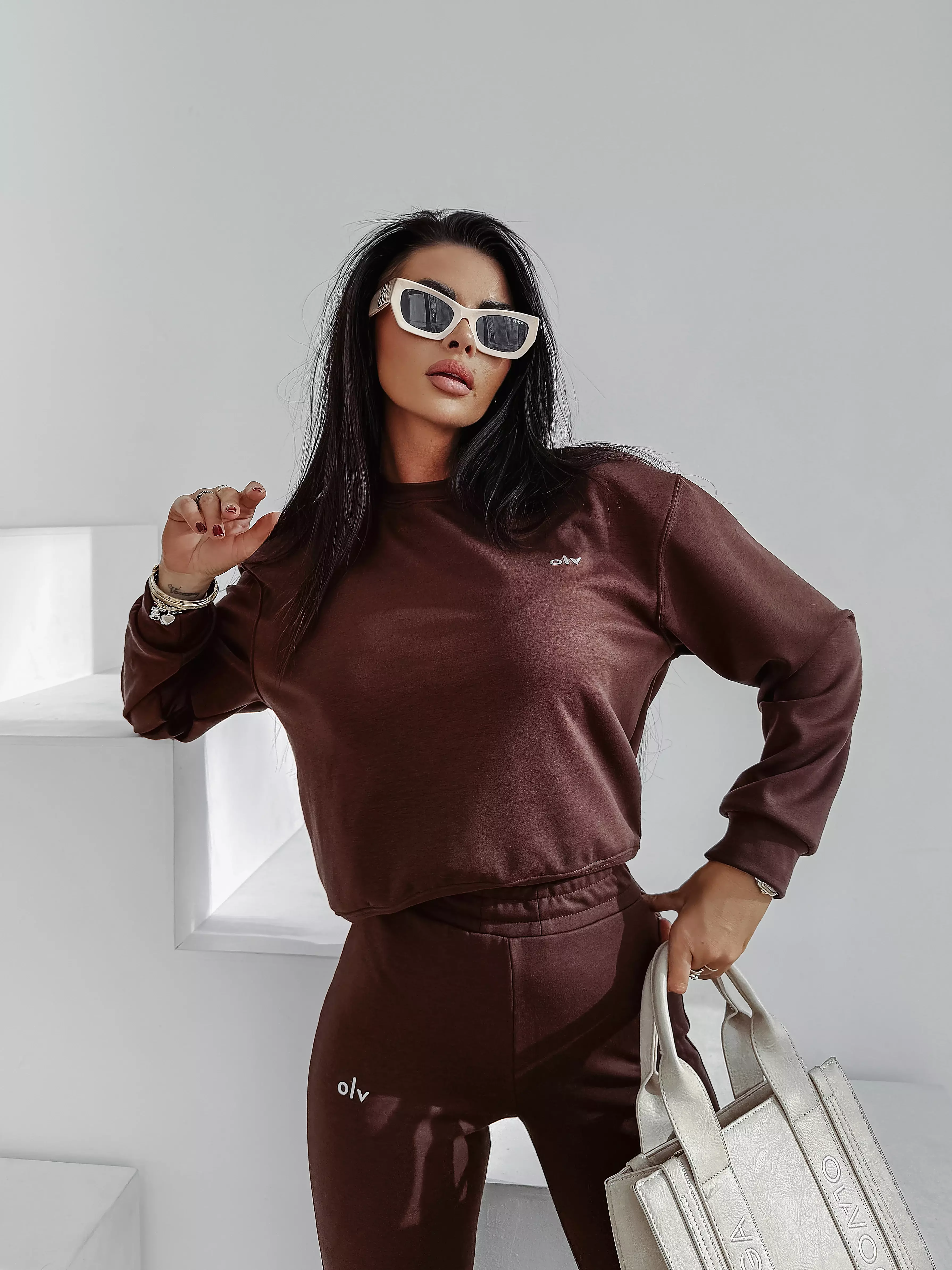 Damen Freizeit-Set OLAVOGA MOSSEIL - Braun