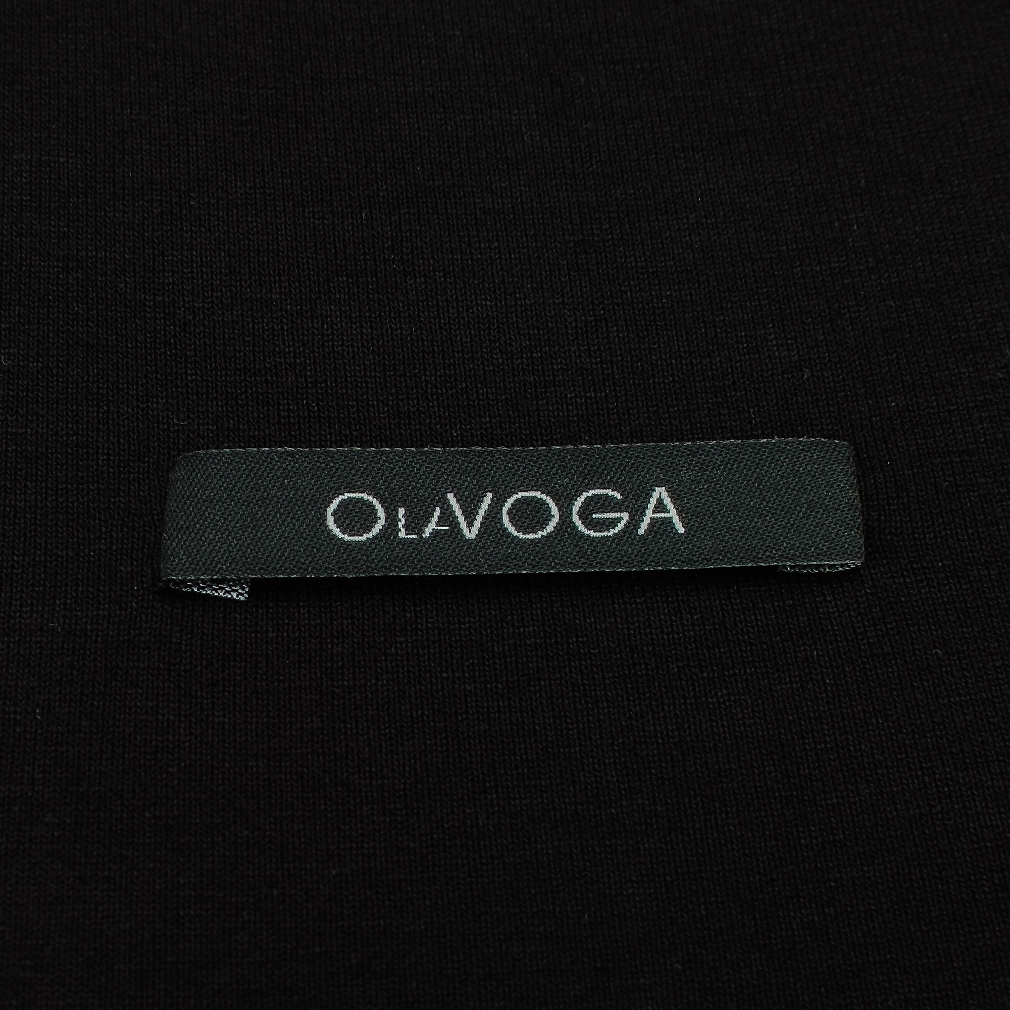 Top damski slim fit OLAVOGA DAYBREAK - Czarny