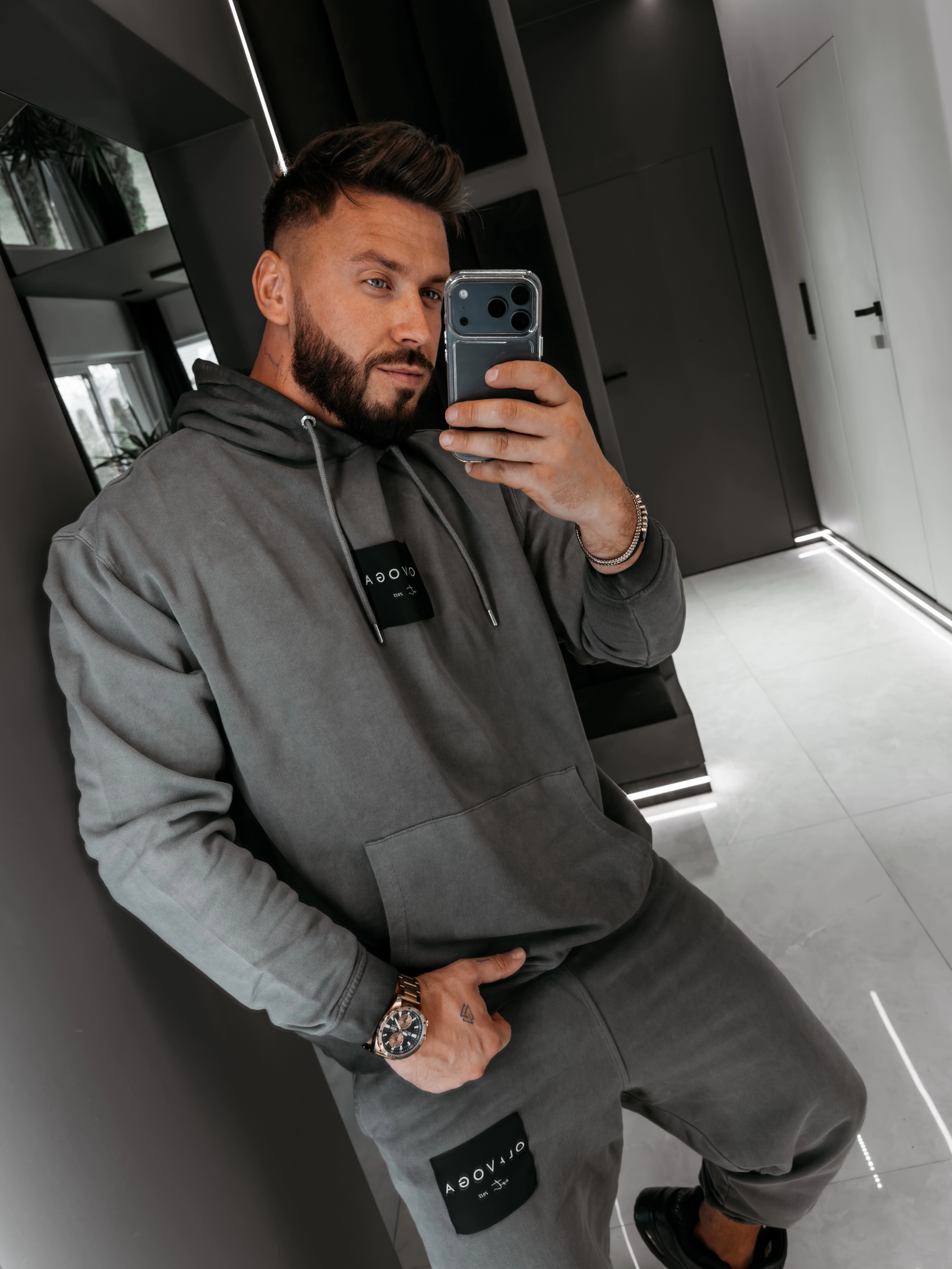 Pánská souprava OLAVOGA Men MARICOL - Grey