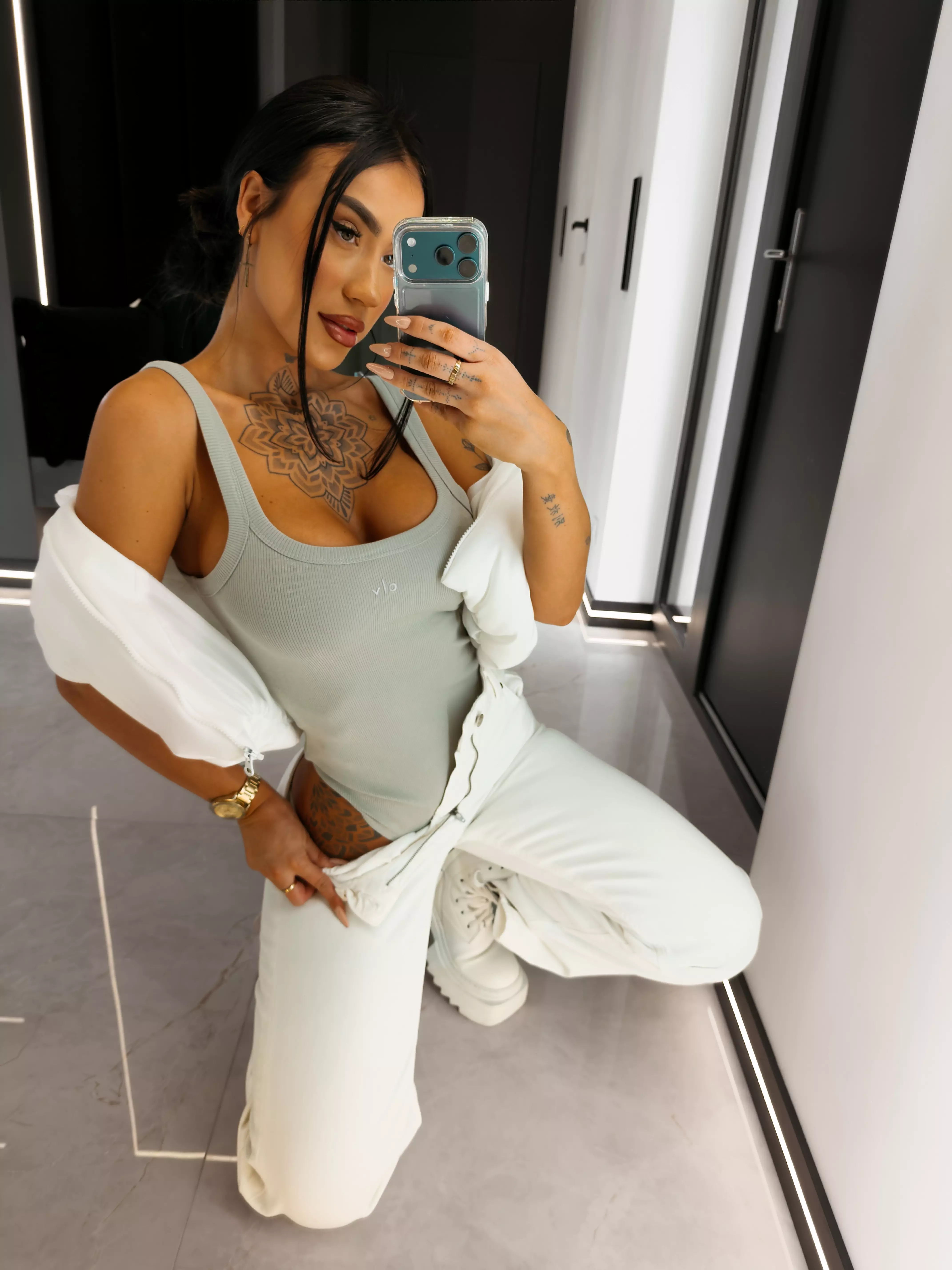 Dámské body OLAVOGA AKOPI - Khaki