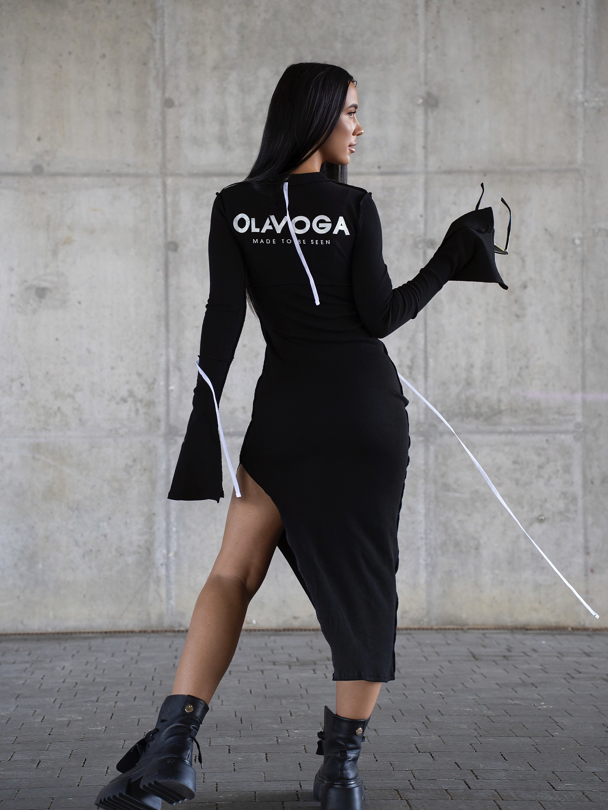 Damenkleid OLAVOGA SAVIA – Schwarz