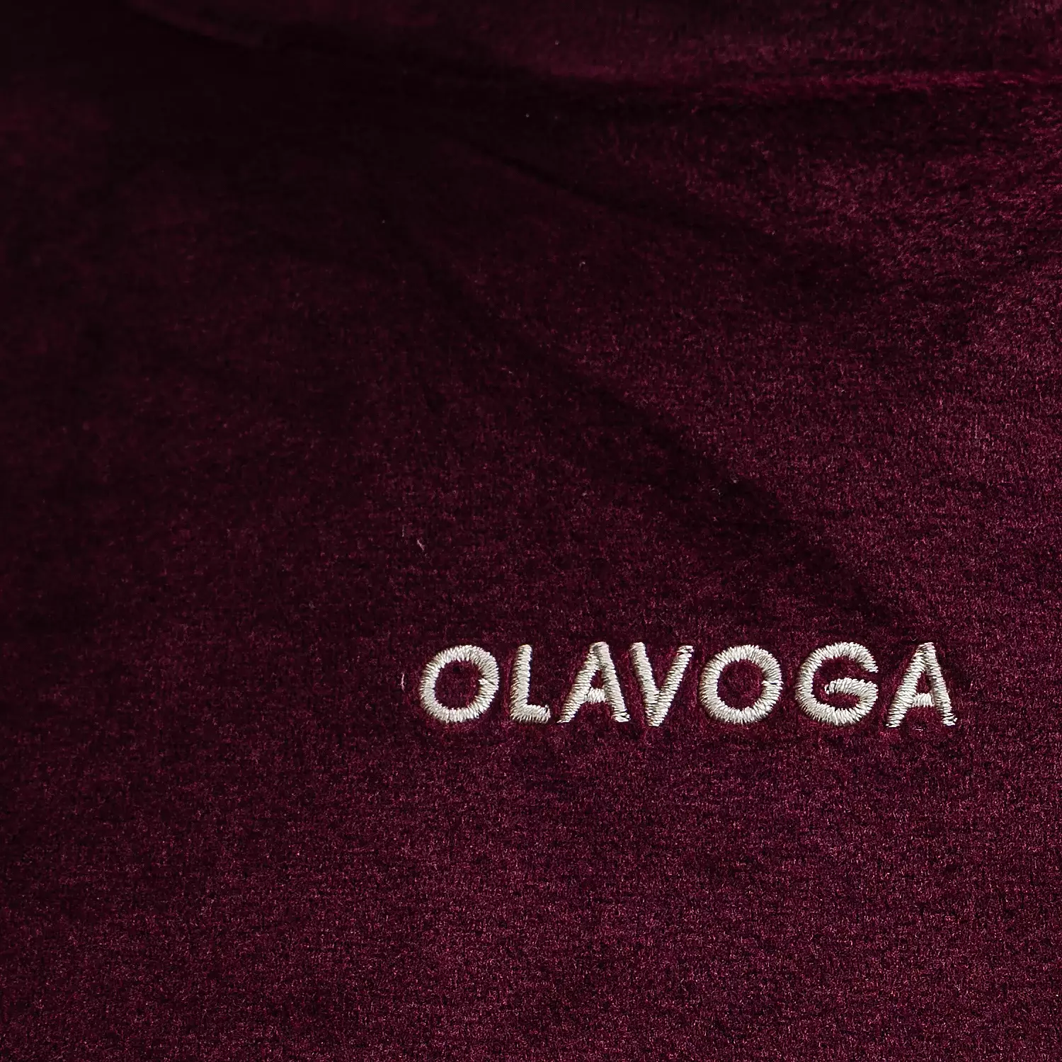 Ladies' velour set OLAVOGA VELVET ASH MEN - Maroon
