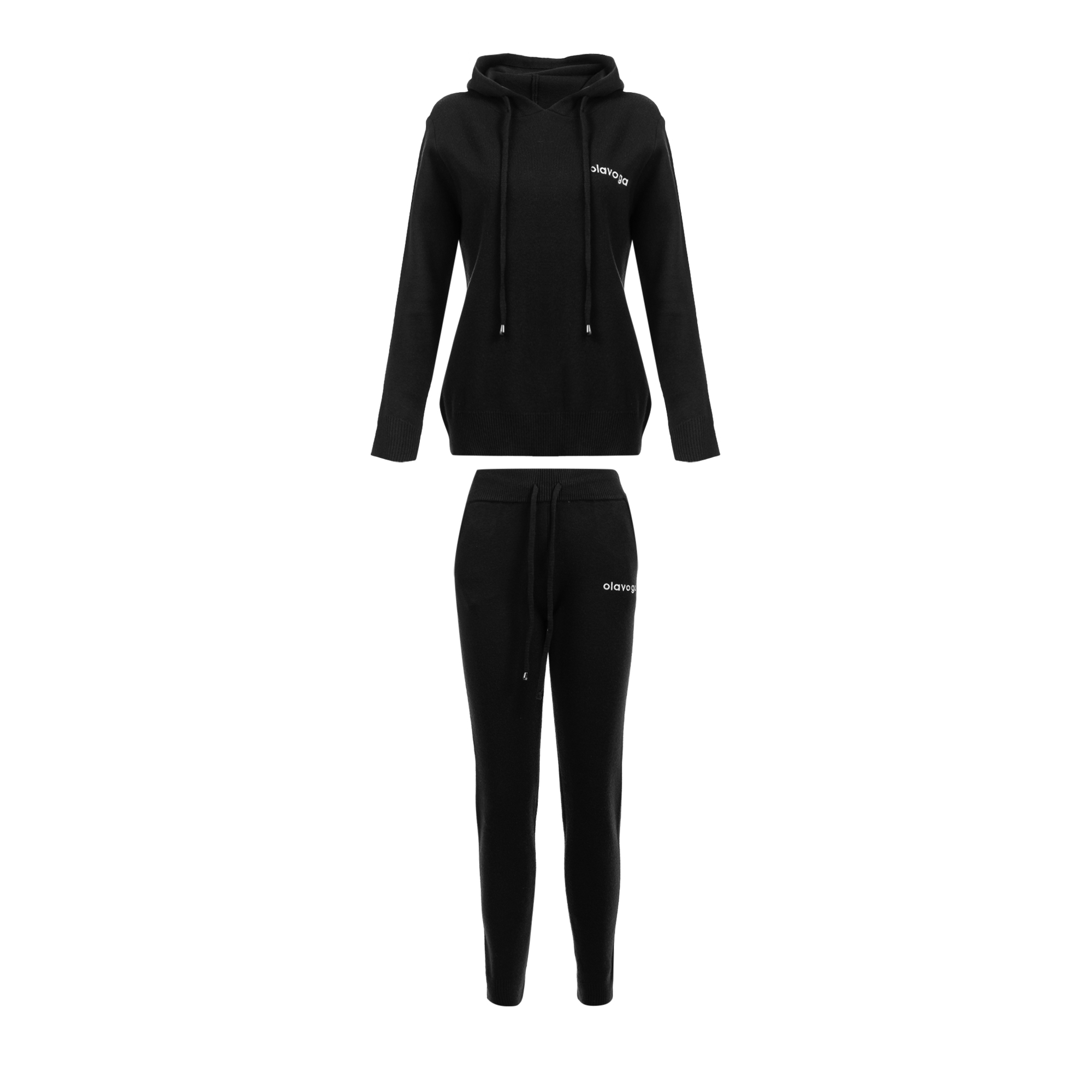 Dámský pletený komplet OLAVOGA TORA - Černý