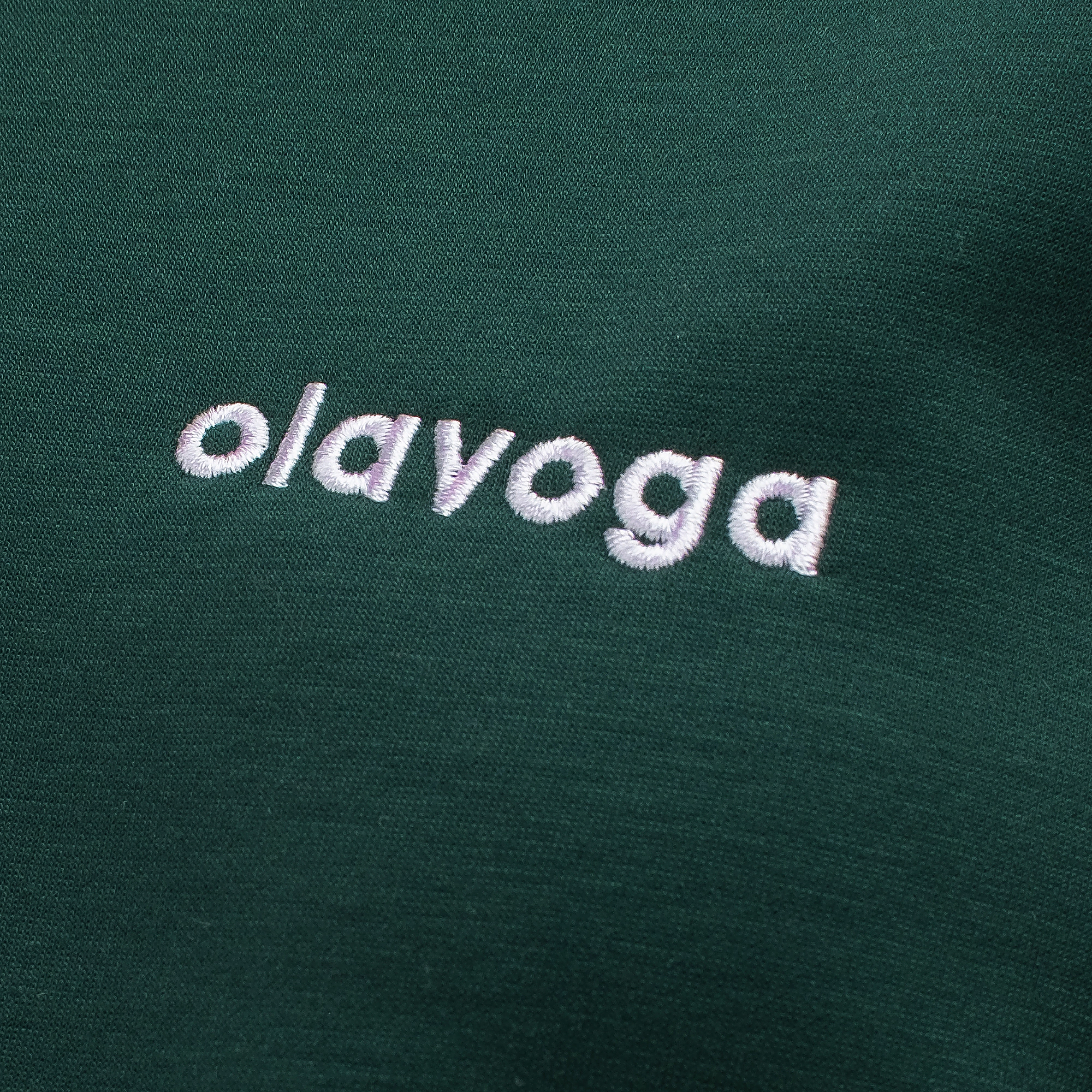 OLAVOGA FINE FORM collar set with zip - Green