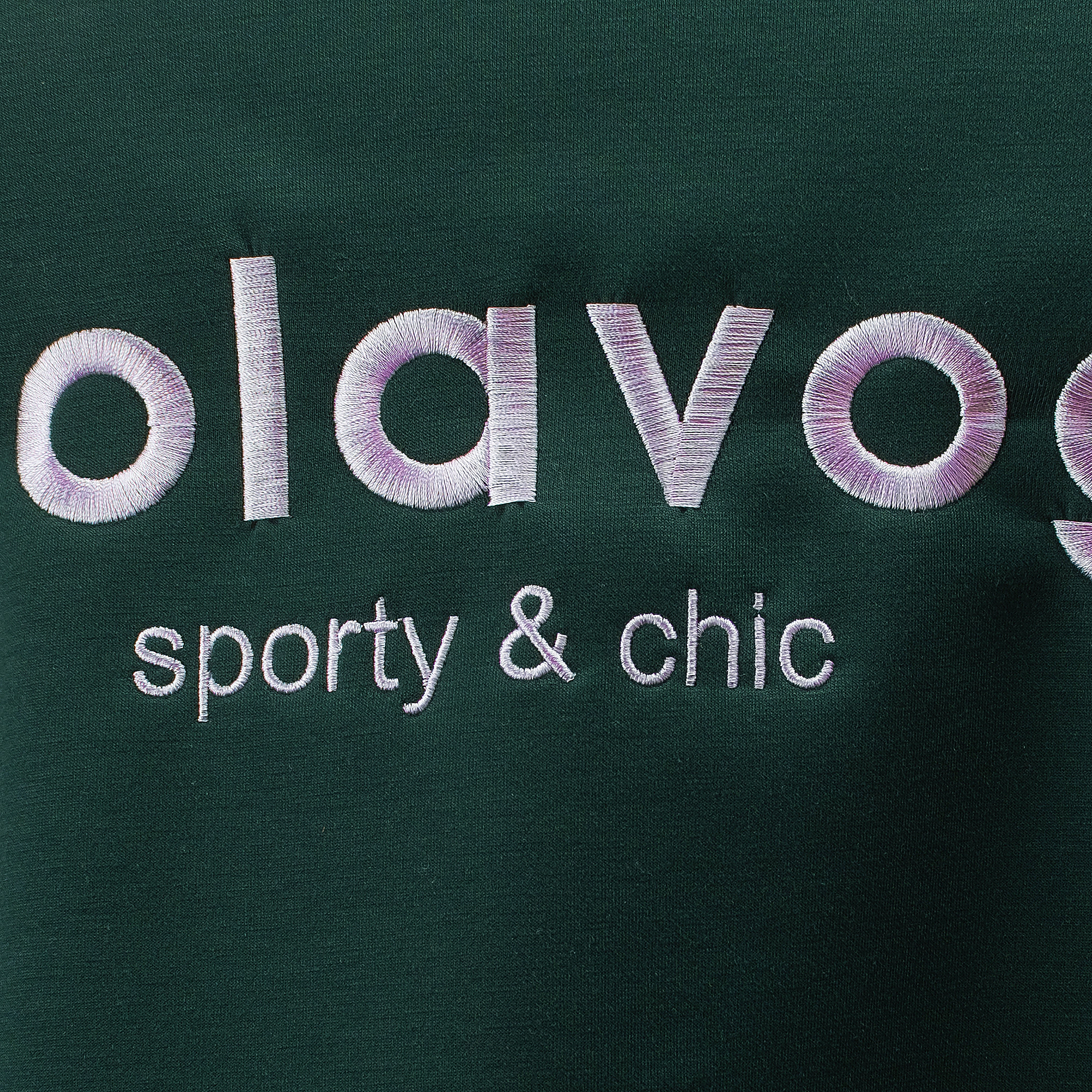 OLAVOGA FINE FORM collar set with zip - Green