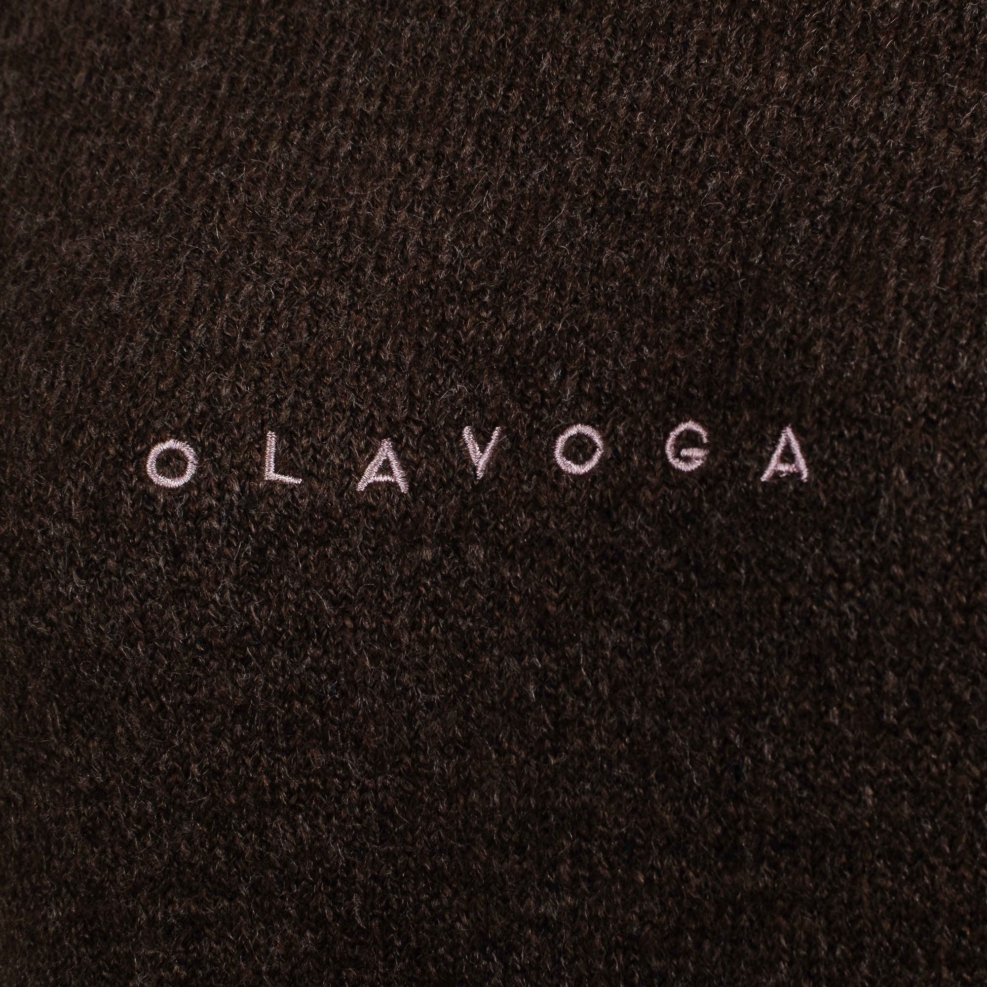 Dámský svetr OLAVOGA TALLA - Hnědý