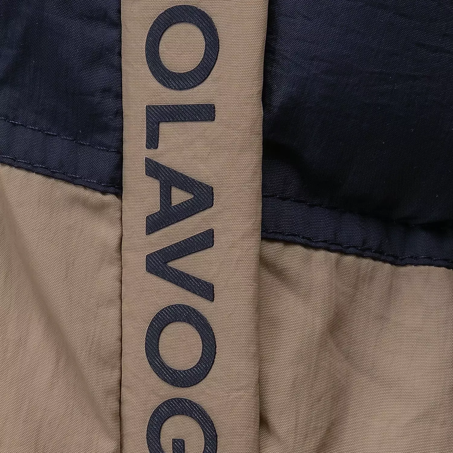 Kurze Damen-Steppjacke OLAVOGA KIAR - Marineblau