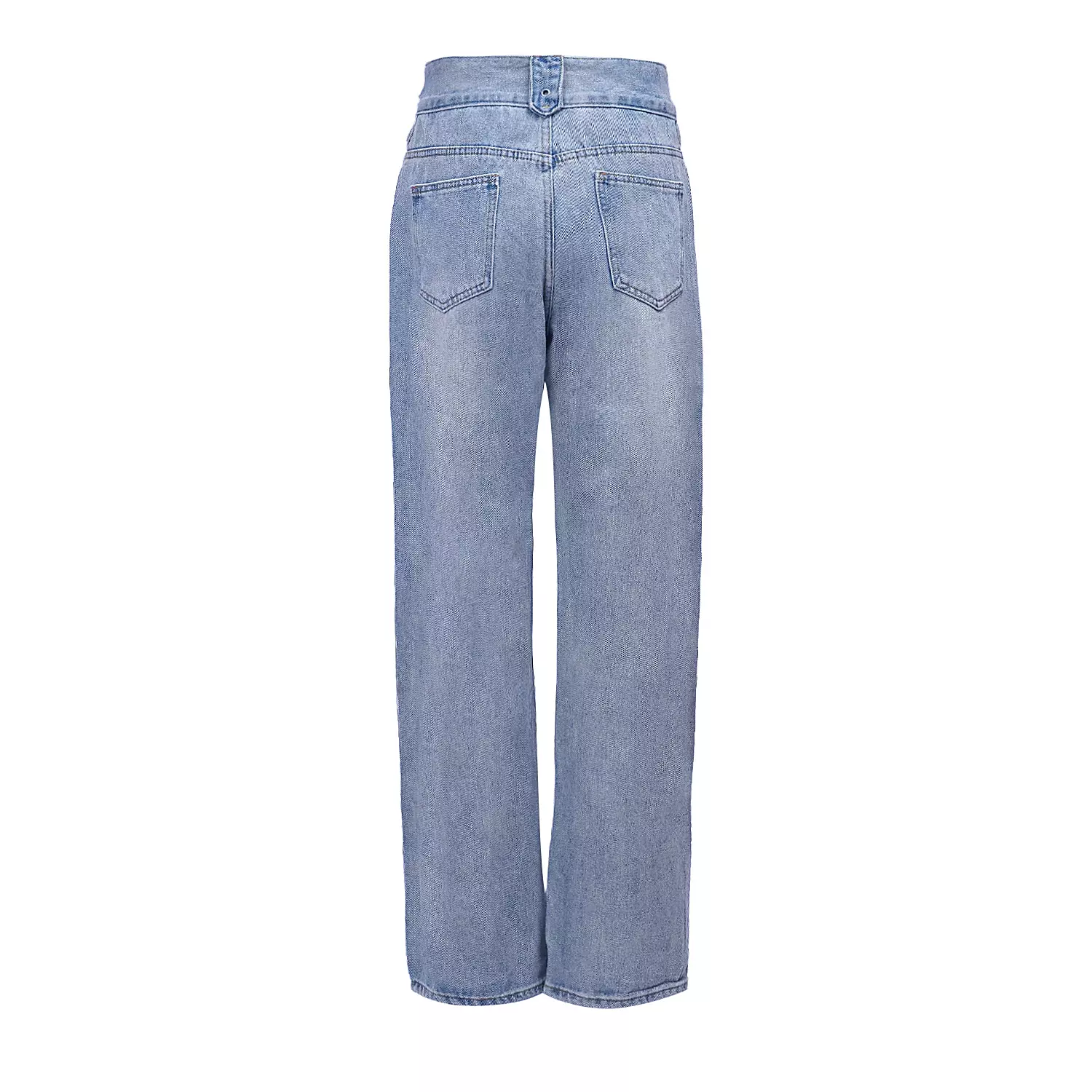 OLAVOGA EREDU women's denim trousers - Blue