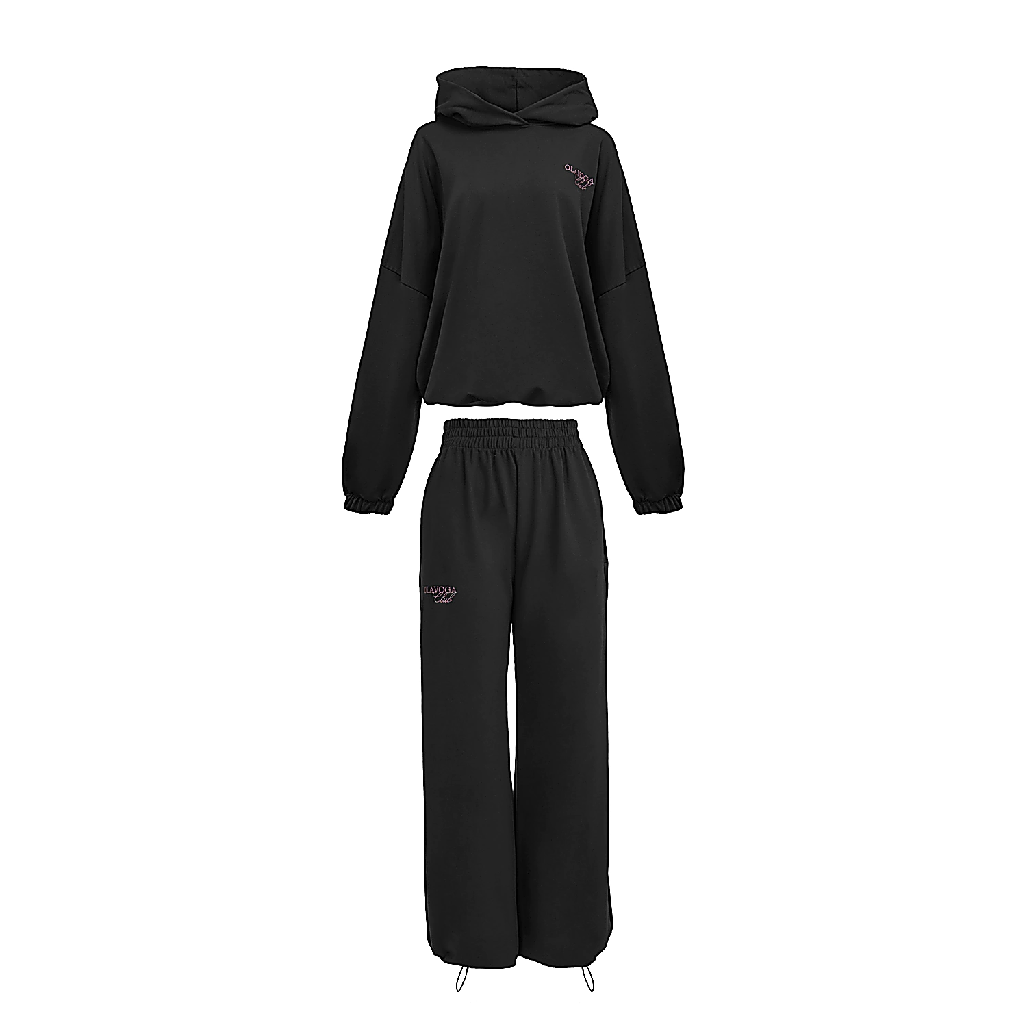 Damen-Kapuzenset OLAVOGA ZESTY - Schwarz