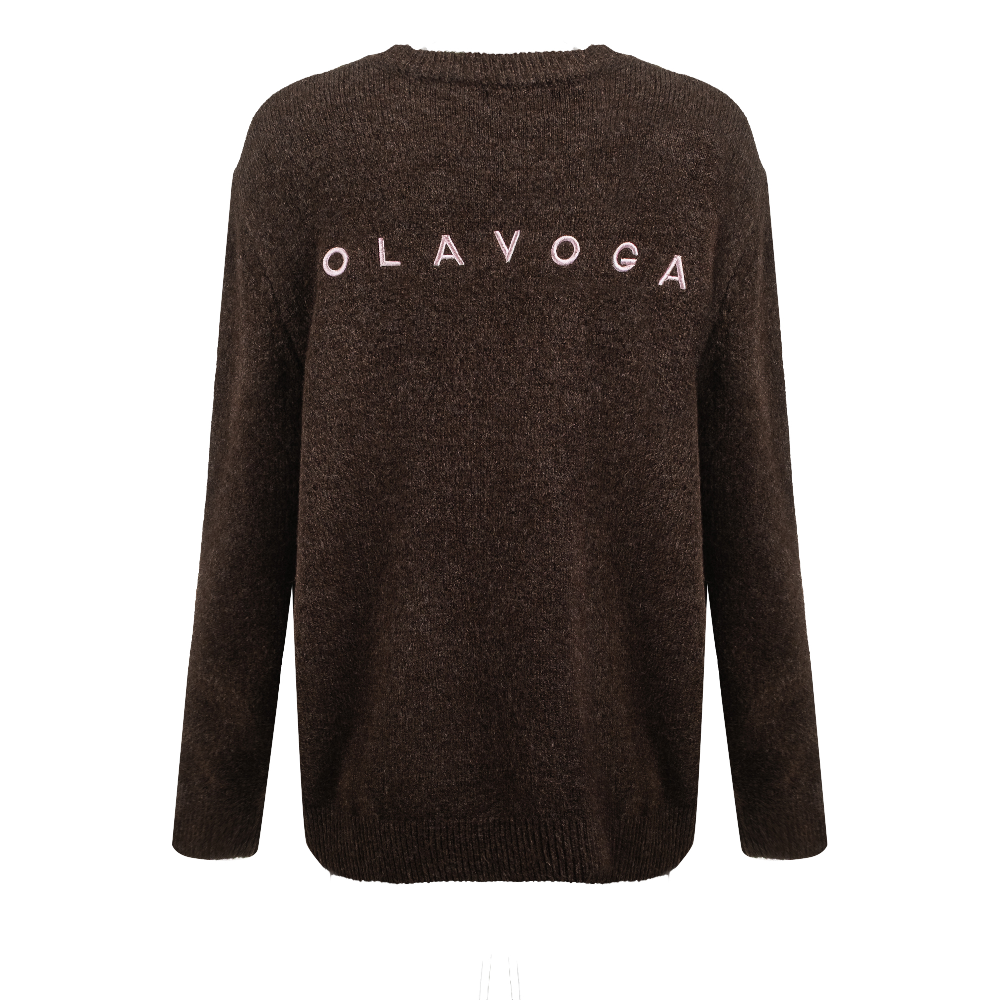Dámský svetr OLAVOGA TALLA - Hnědý