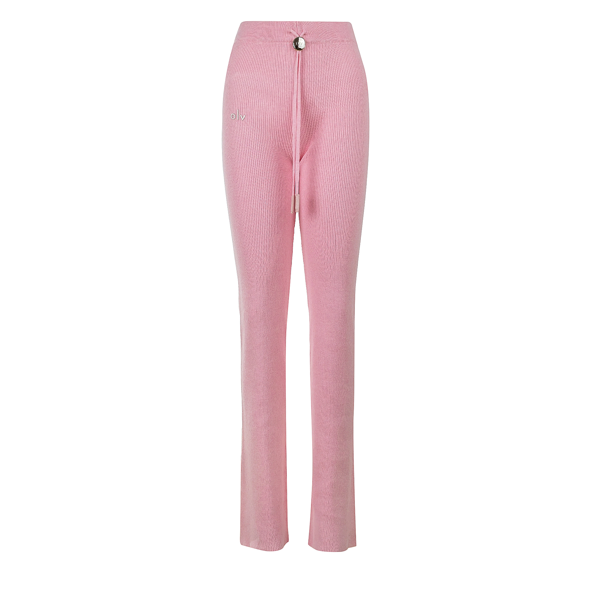 OLAVOGA MALES Pullover-Set mit Knopfleiste - Rosa